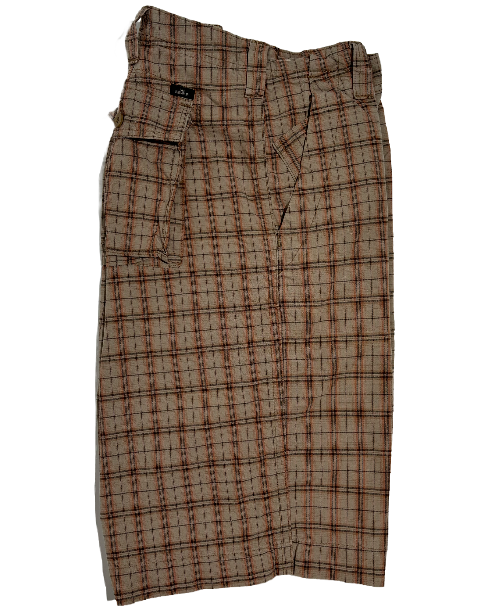 Lee Two Stars Checkered Bermude