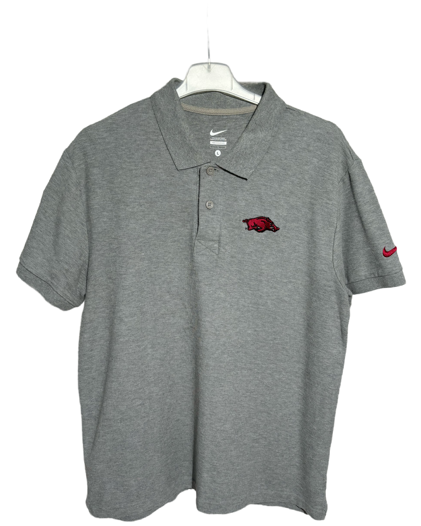 Nike Red Boars Grey Polo Majica Nike