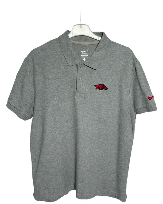 Nike Red Boars Grey Polo Majica Nike