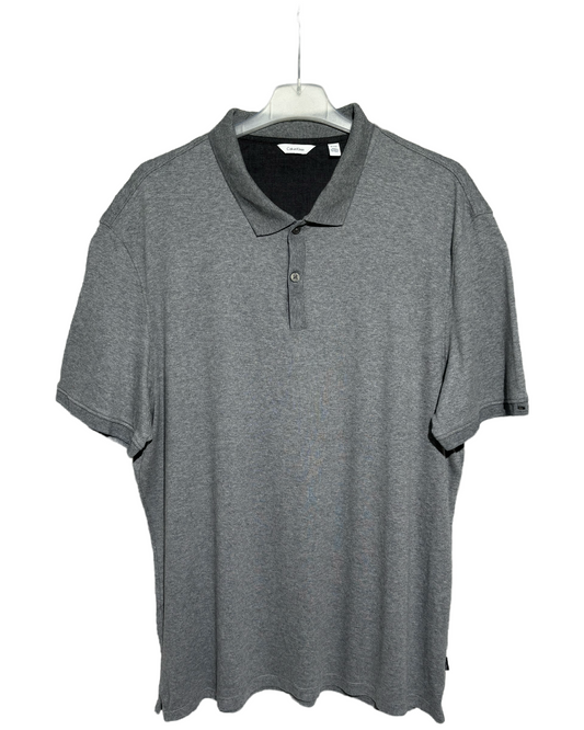 Calvin Klein Classic Grey Polo Majica Calvin Klein
