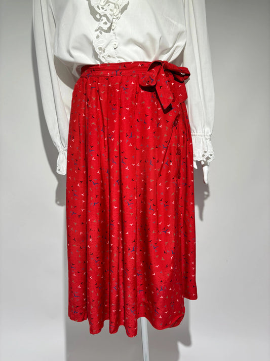Red Birdsong 90s Suknja HELM:VNTG