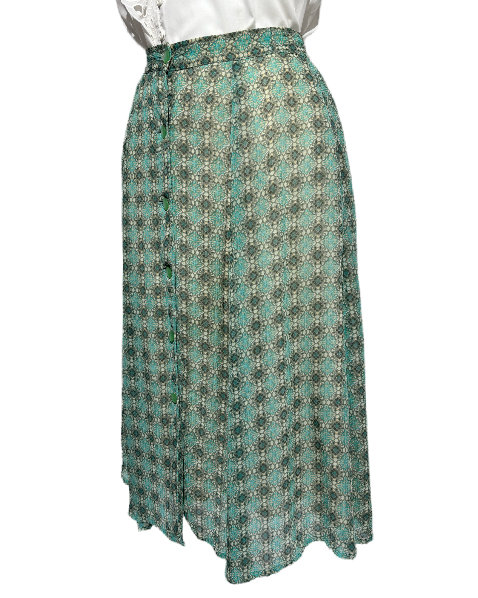 Vintage Mosaic 90s Suknja HELM:VNTG