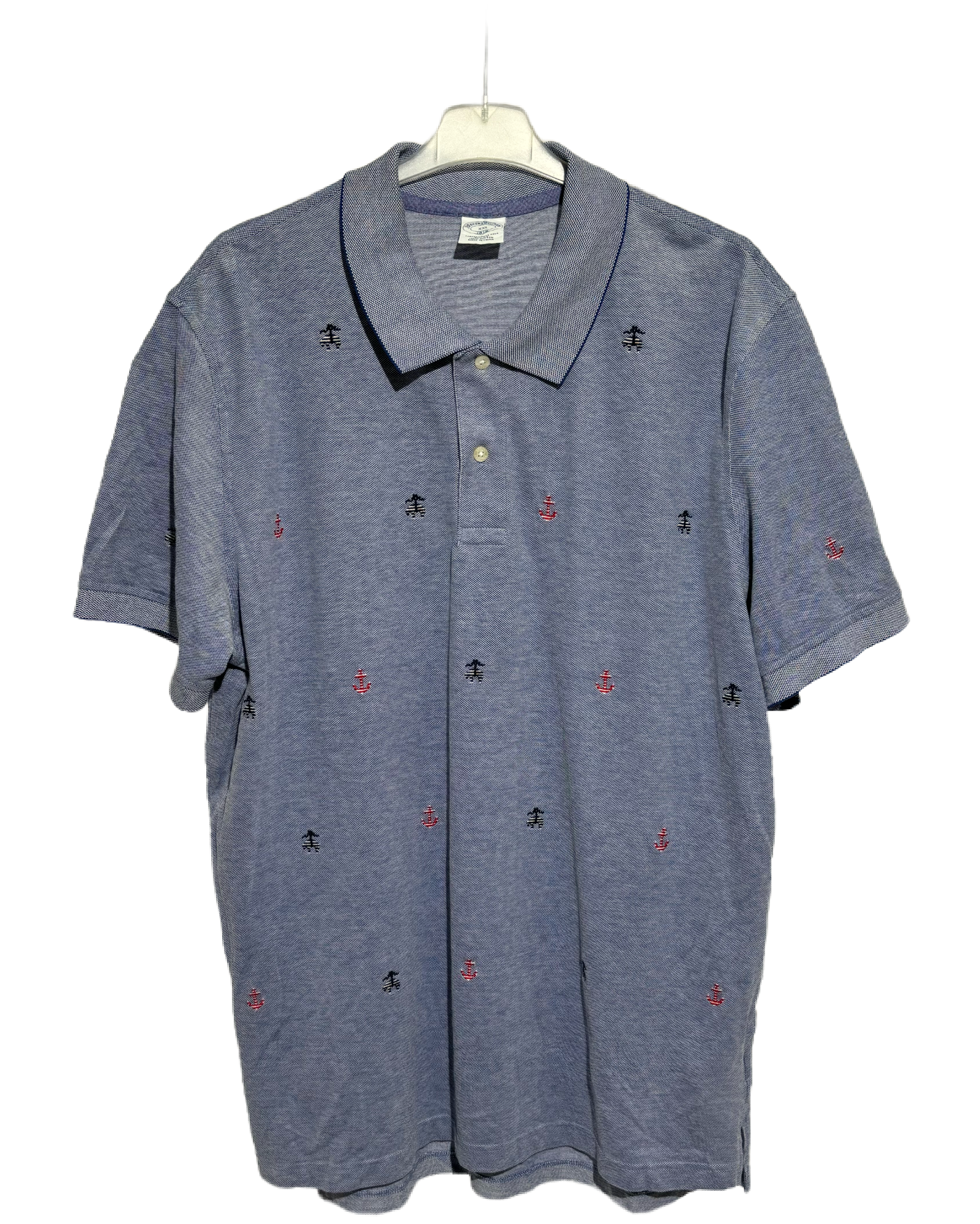 Brooks Brothers Sky Blue Polo Majica Brooks Brothers