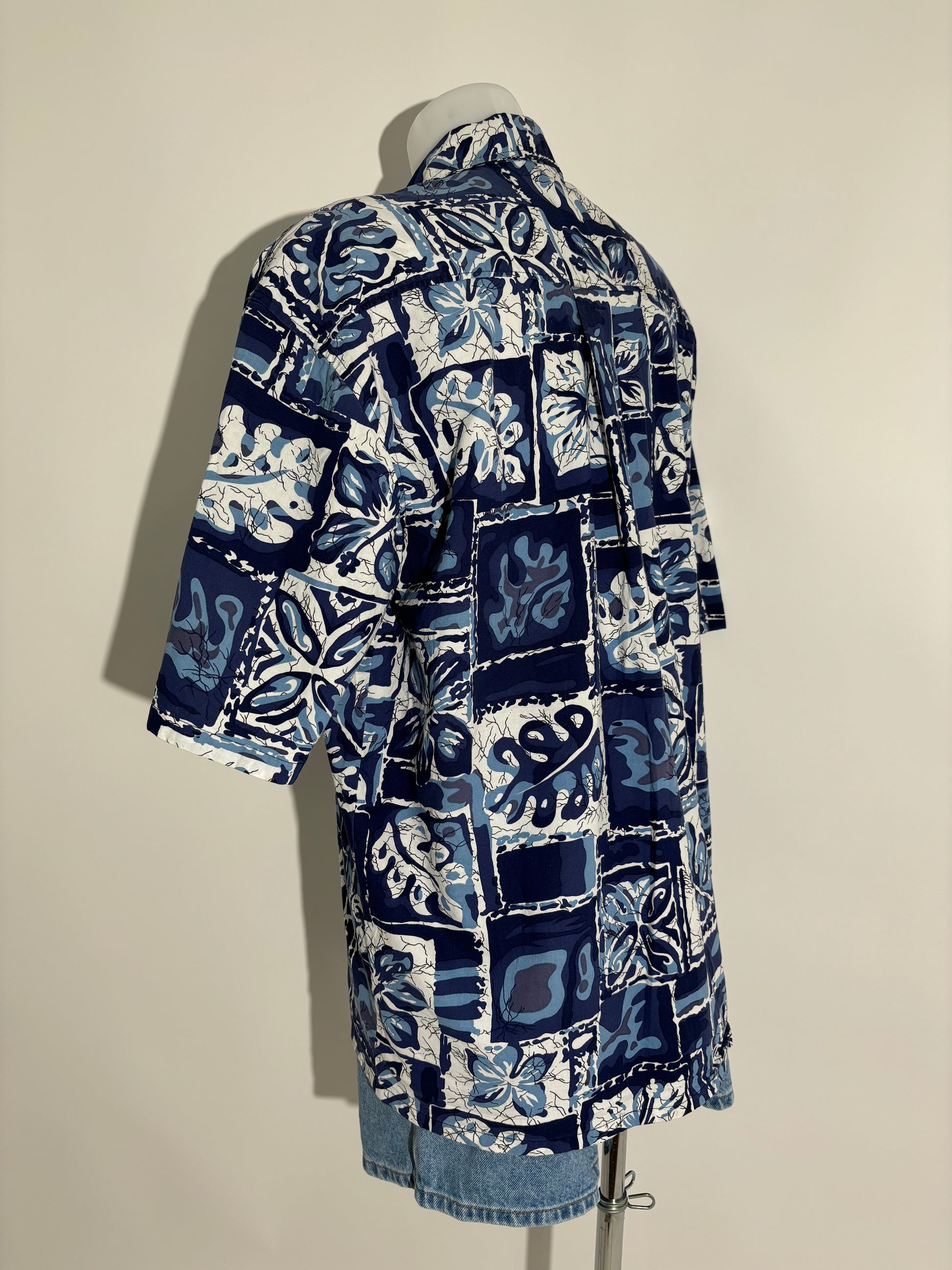 Azure Breeze 80s Hawaiian Košulja HELM:VNTG