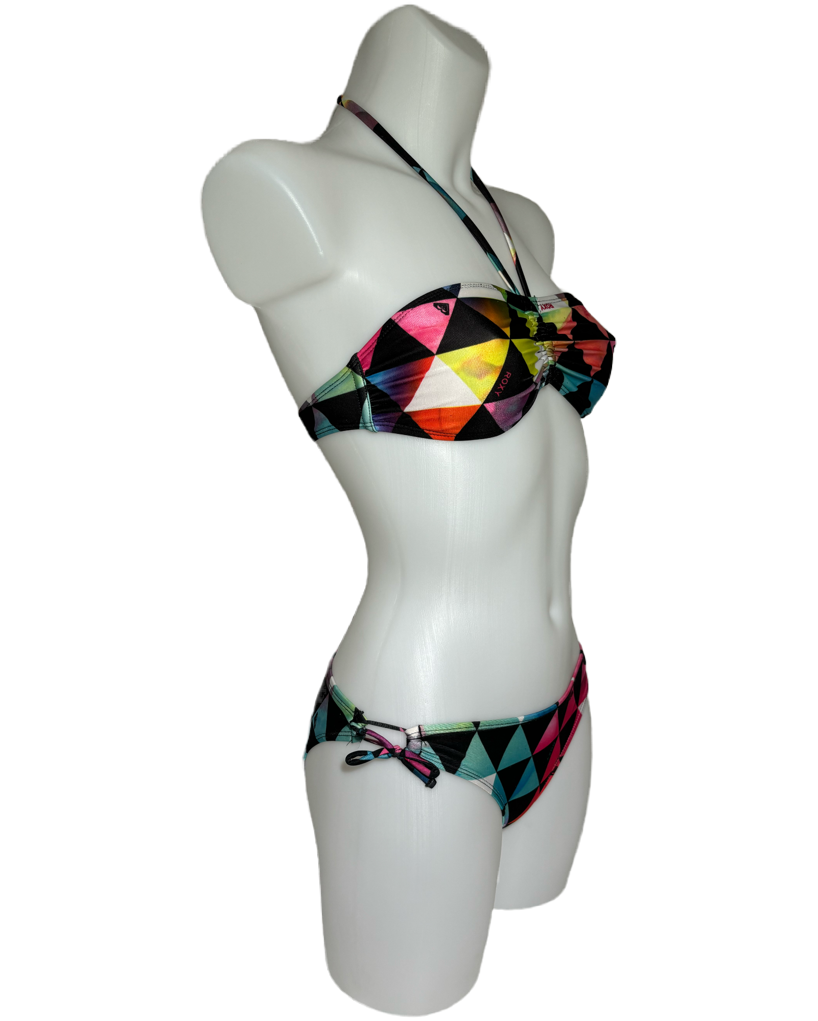 Roxy Bikini Set Colorful Geometric Kupaći Roxy