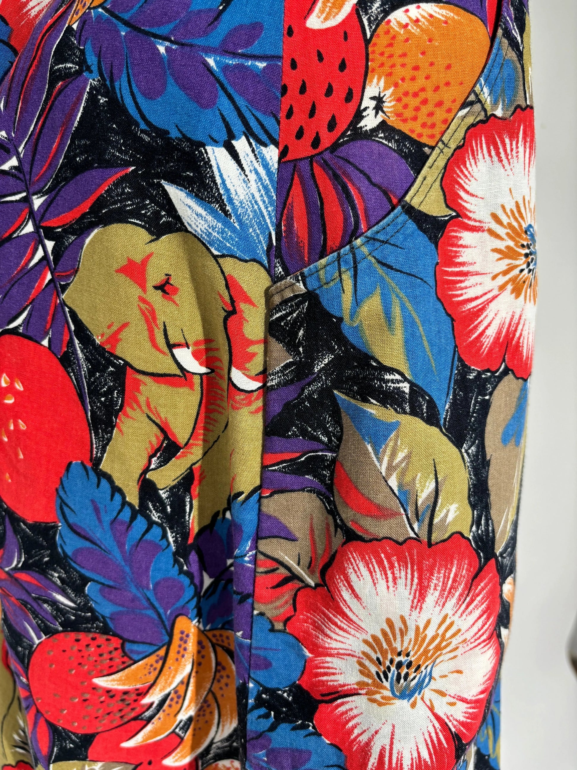 Tropical Jungle 90s Suknja HELM:VNTG