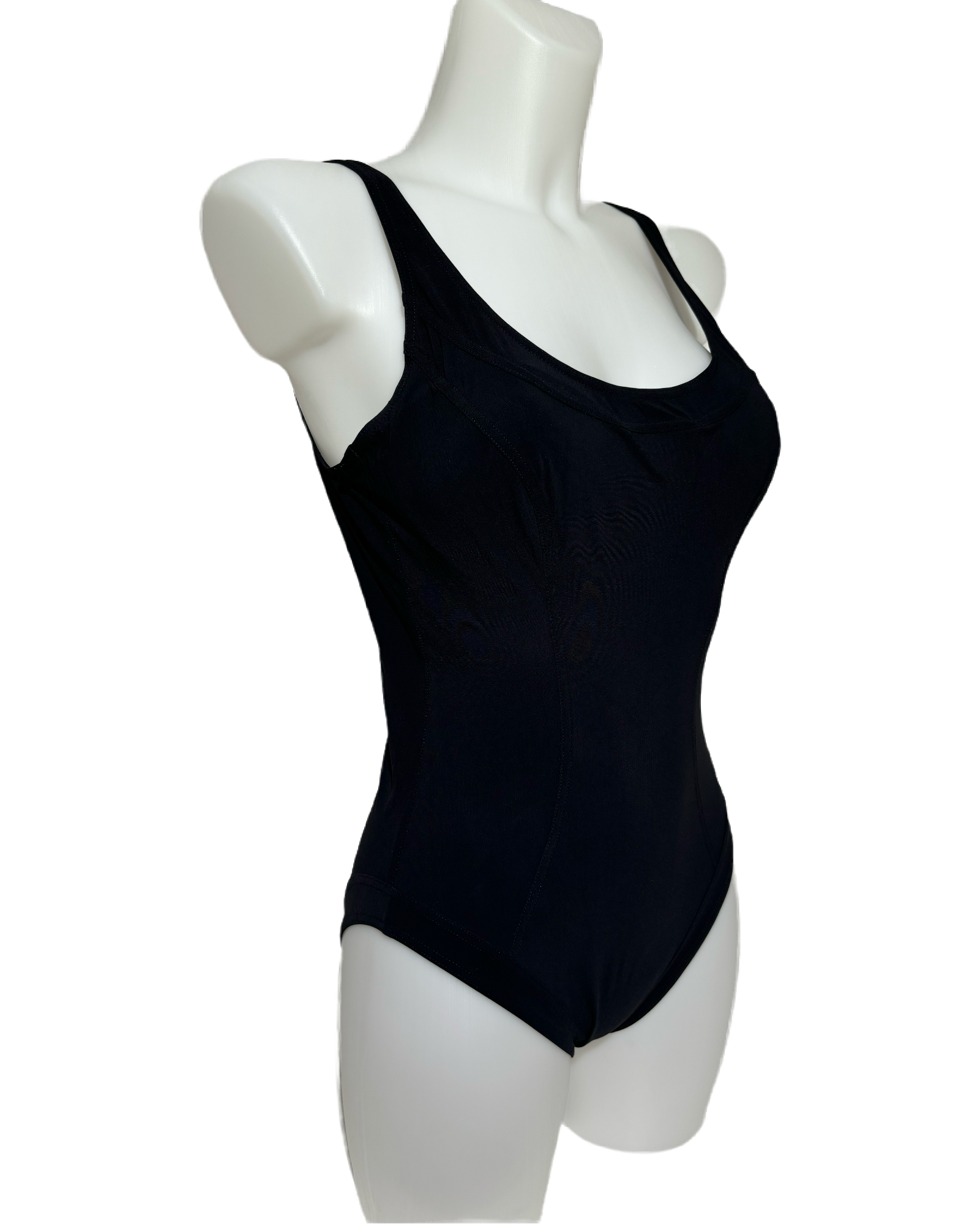 Midnight Elegance 80s Classic Jednodelni Kupaći HELM:VNTG