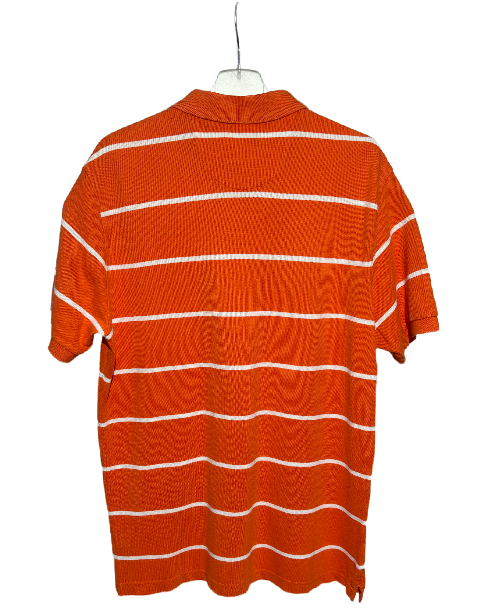 Ralph Lauren Chaps Orange Striped Polo Majica Ralph Lauren Chaps