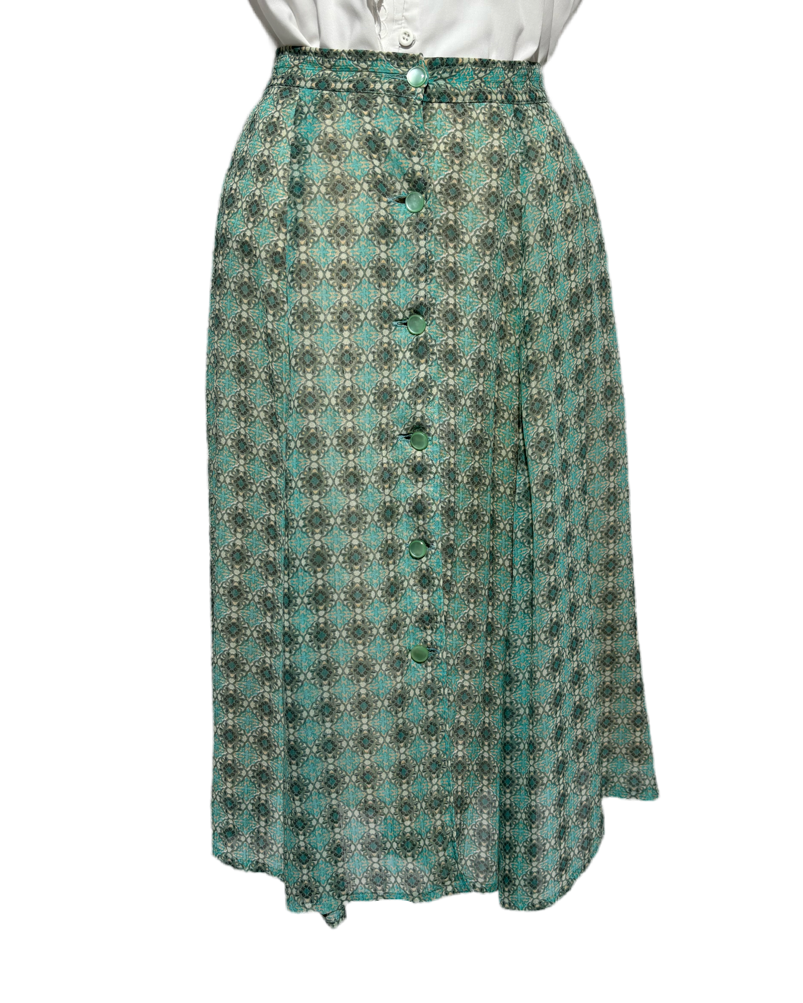 Vintage Mosaic 90s Suknja HELM:VNTG