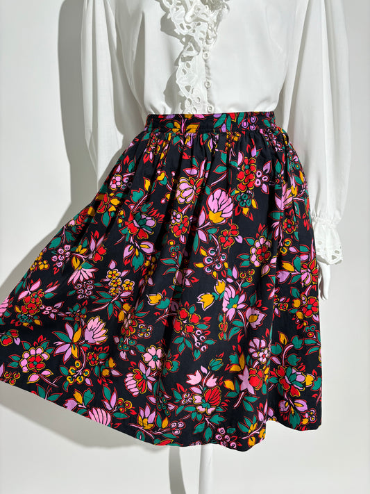 Vibrant Bloom 90s Suknja HELM:VNTG