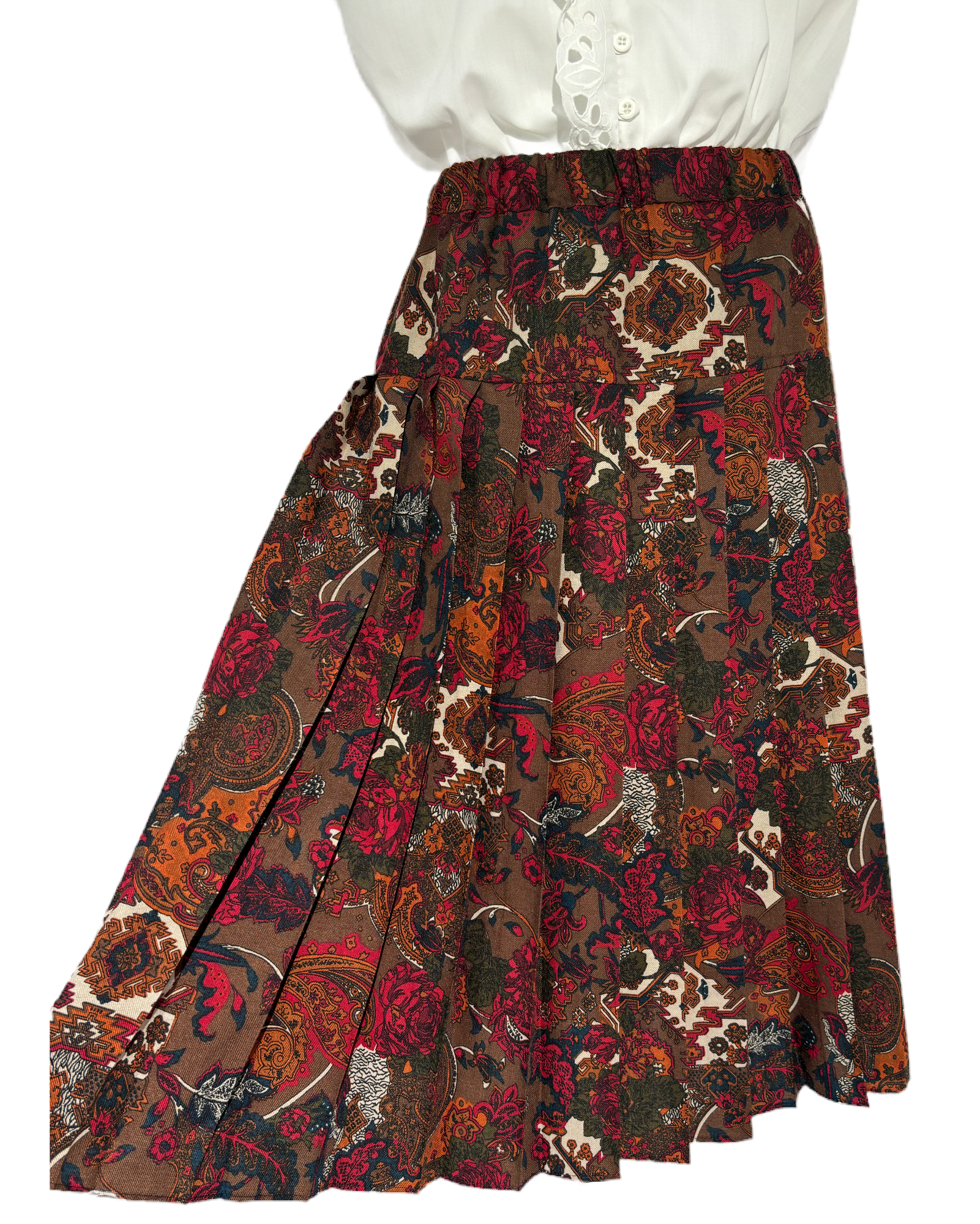 Vintage Autumn Harmony 70s Suknja HELM:VNTG