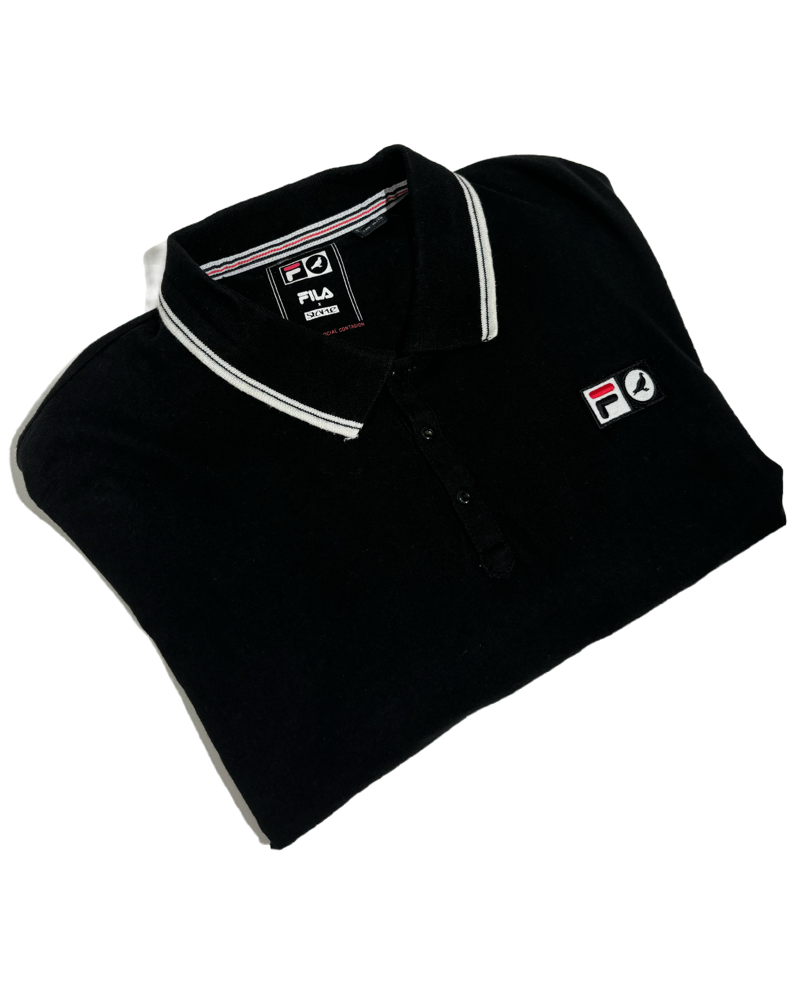 Fila x Staple Retro Black Polo Majica Fila