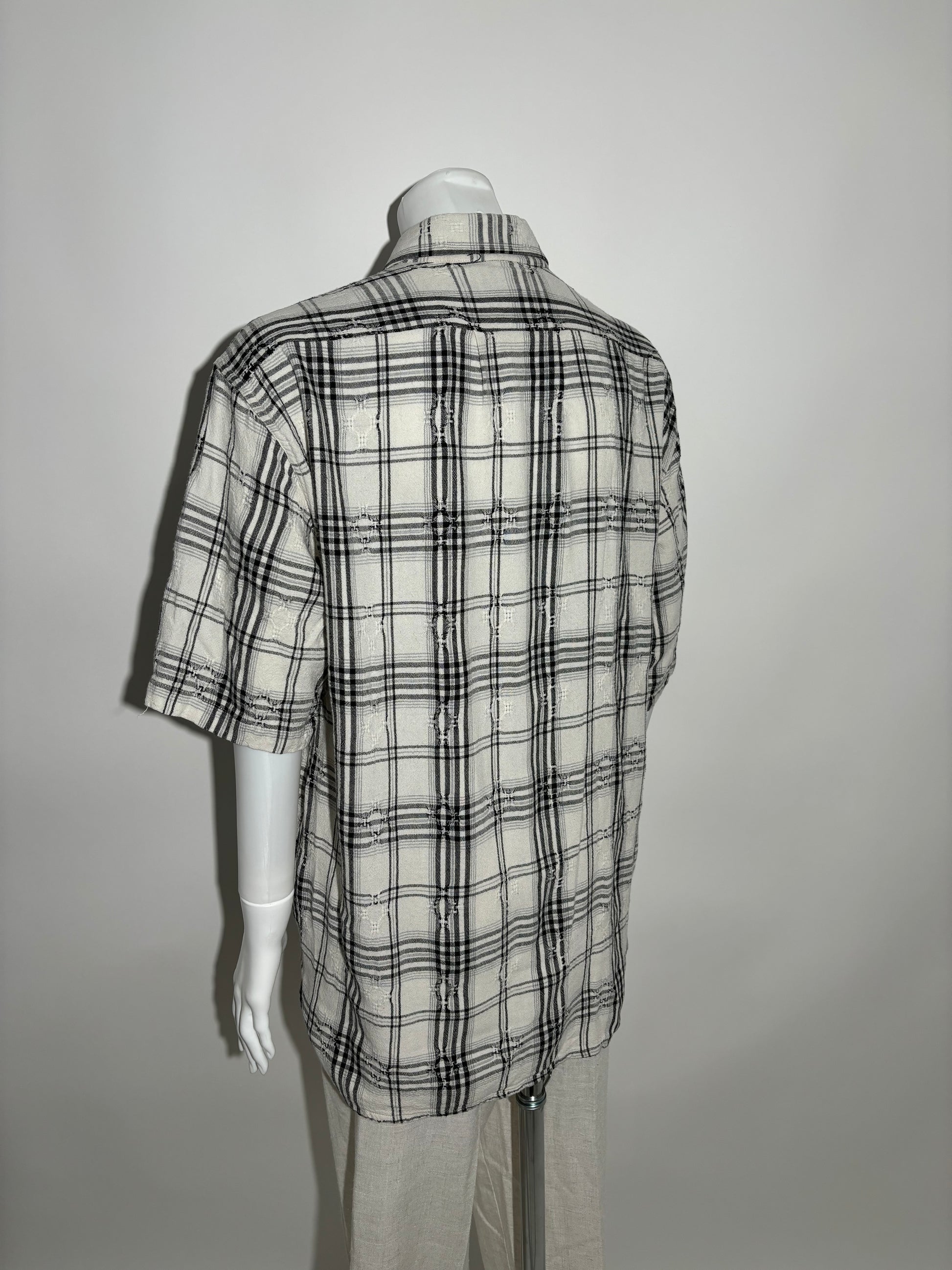 Grunge Plaid 90s Košulja HELM:VNTG