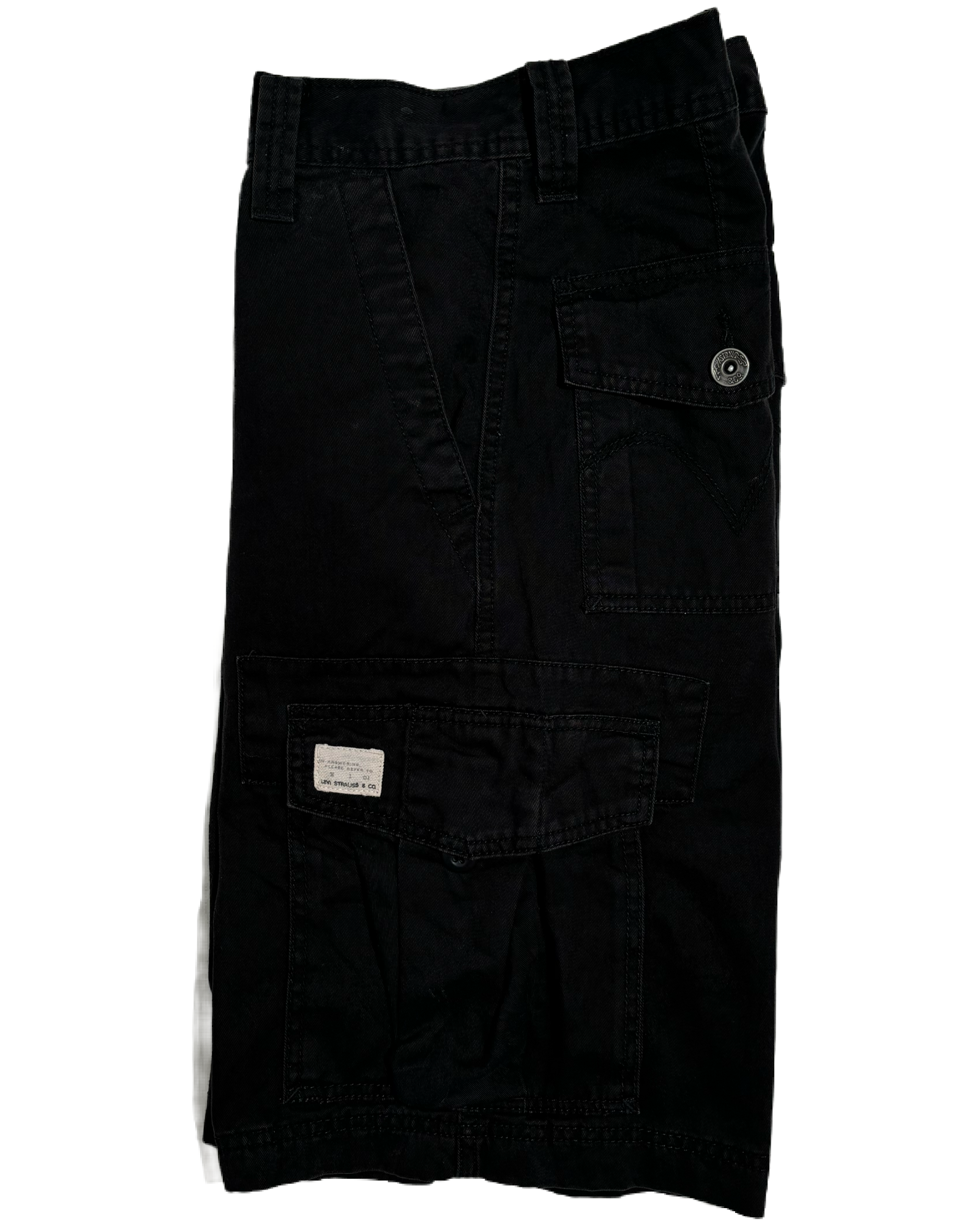Levi's Cargo Black Bermude Levi's