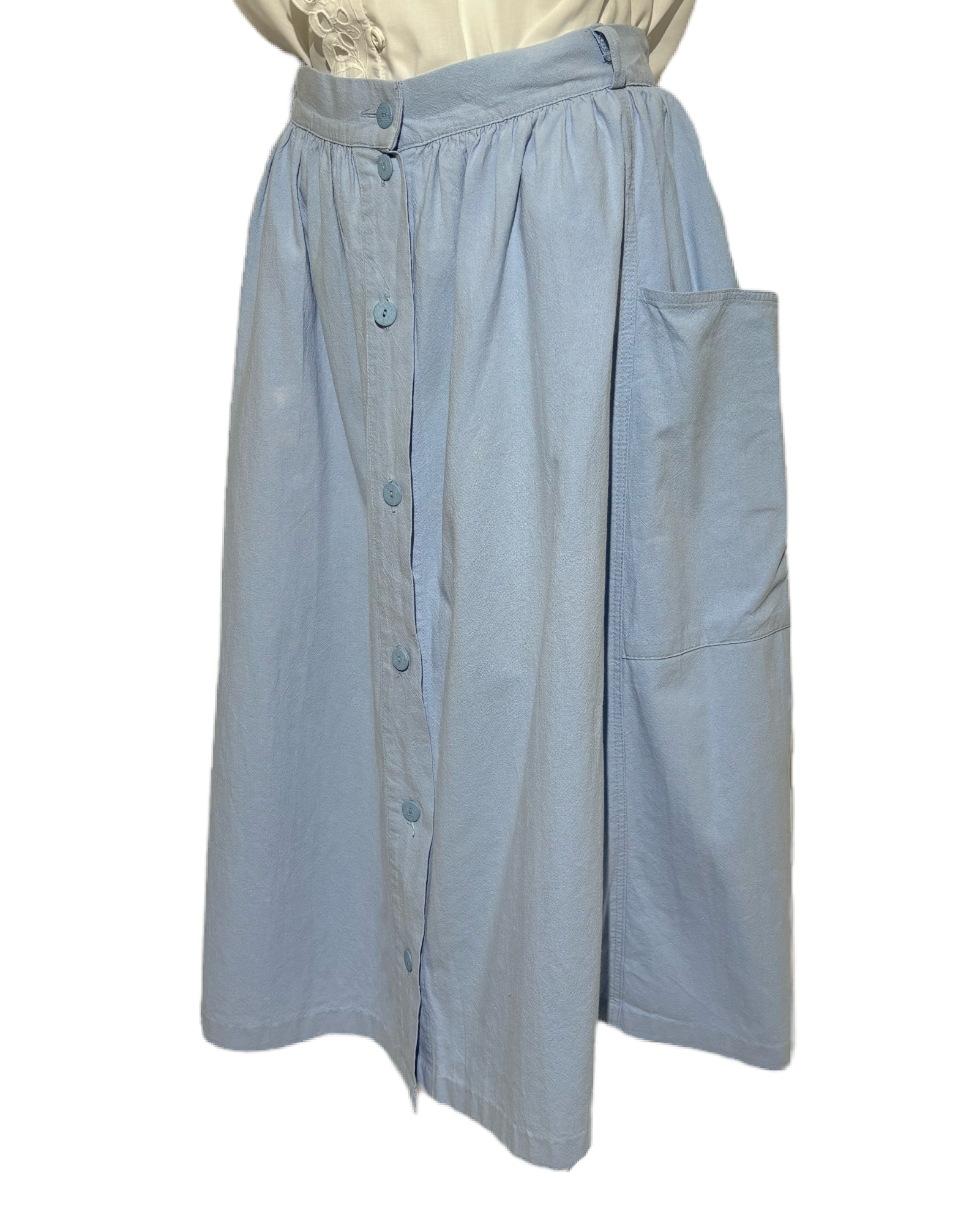 Ocean Breeze 90s Minimalist Suknja HELM:VNTG