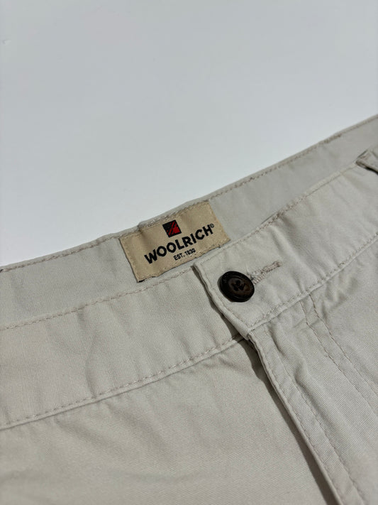 Woolrich Classic White Cargo Bermude