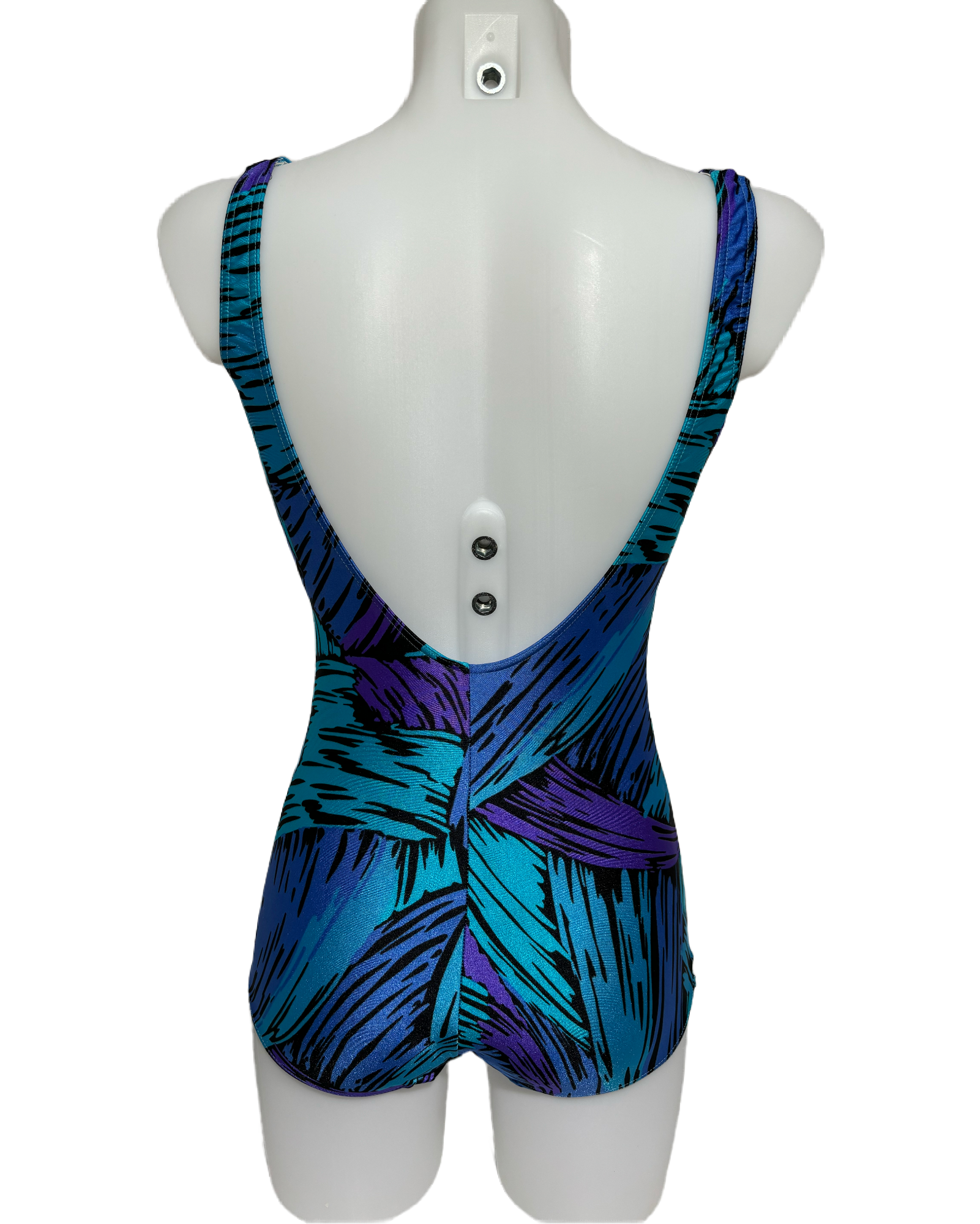 Groovy Sunburst 70s Pattern Jednodelni Kupaći HELM:VNTG