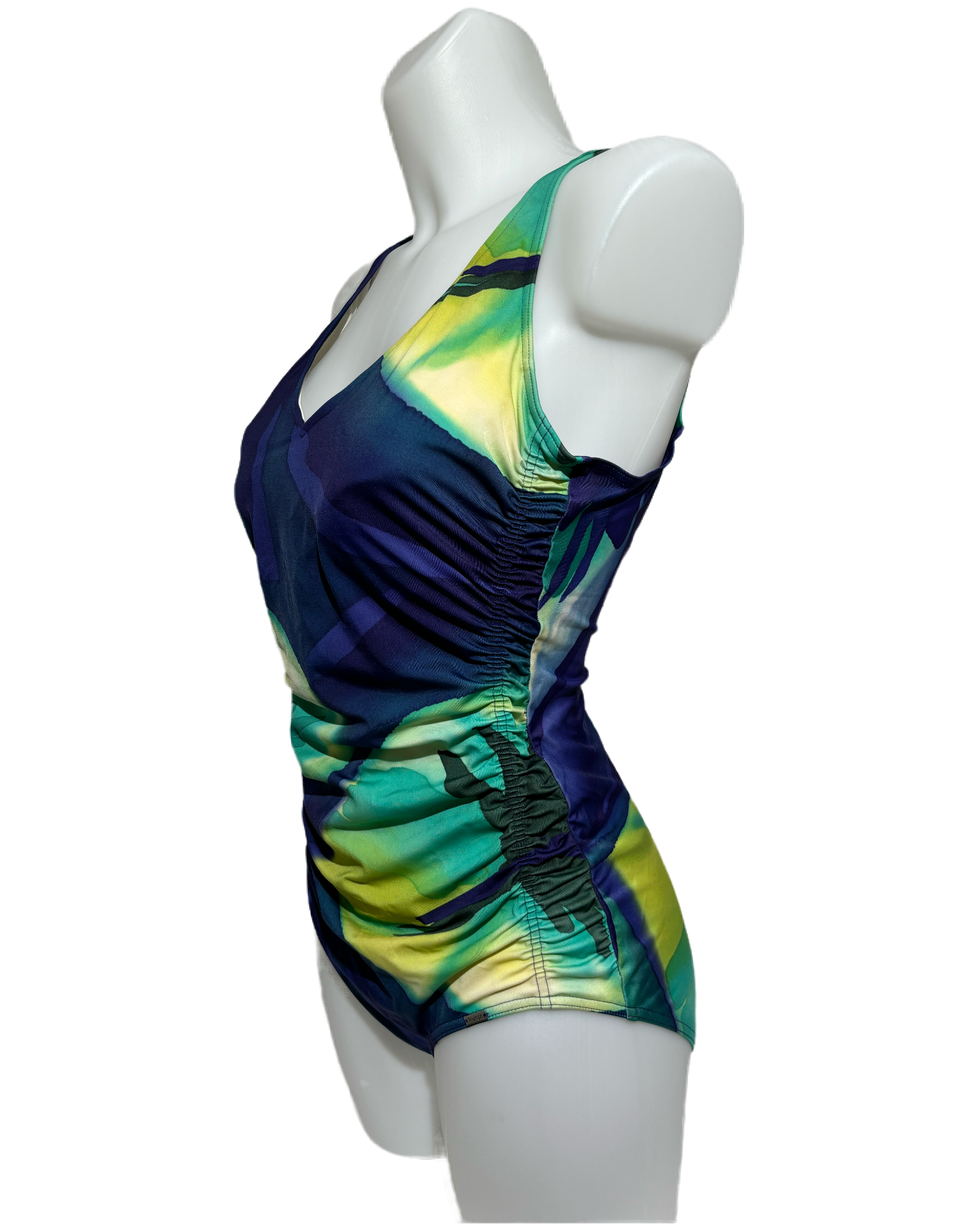 Aqua Dream 80s Abstract Jednodelni Kupaći HELM:VNTG