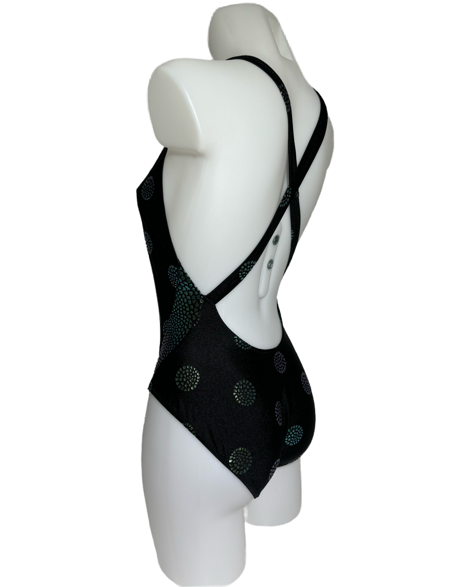 Vibrant Elegance 80s Jednodelni Kupaći HELM:VNTG