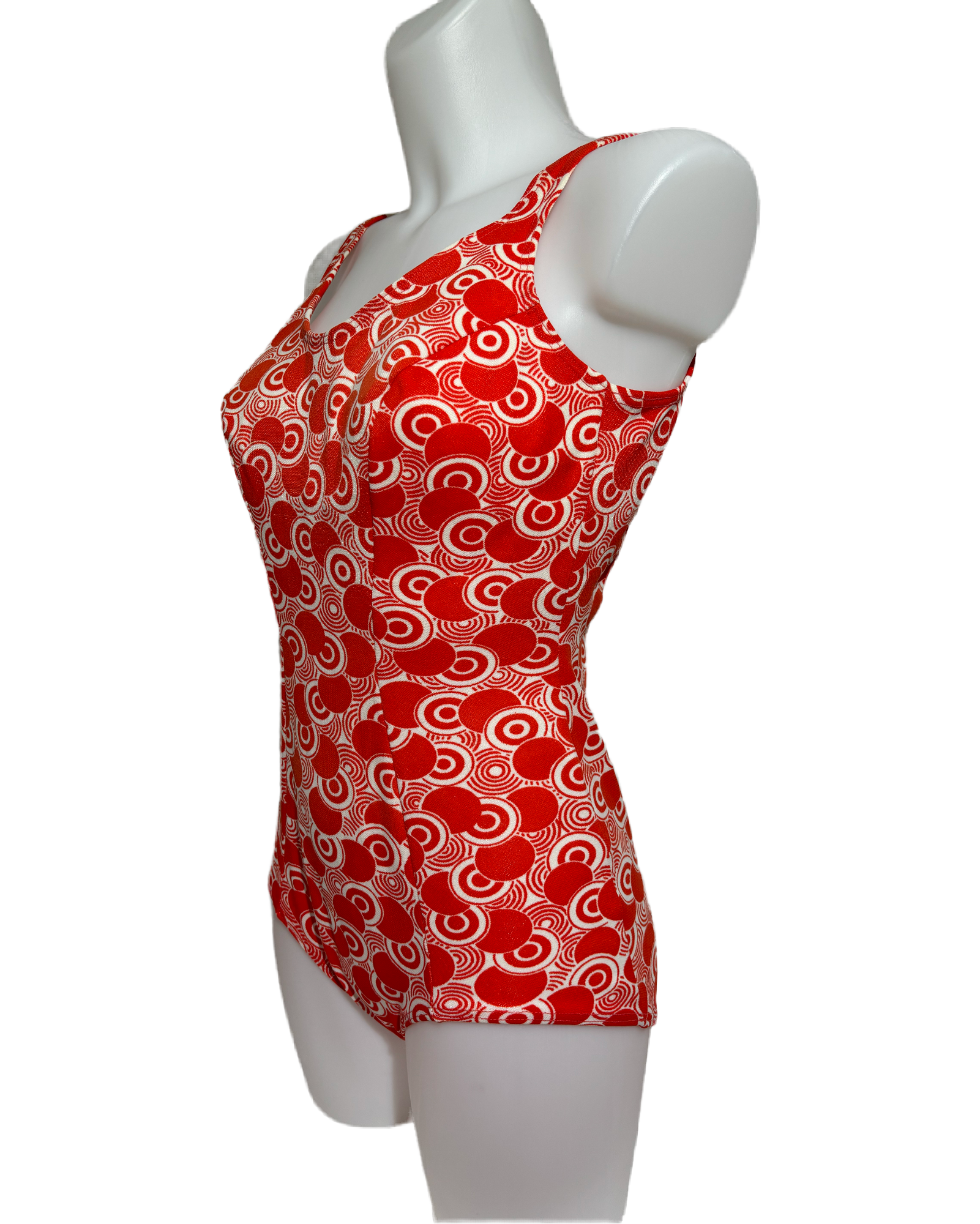 Tropical Breeze 80s Abstract Jednodelni Kupaći HELM:VNTG