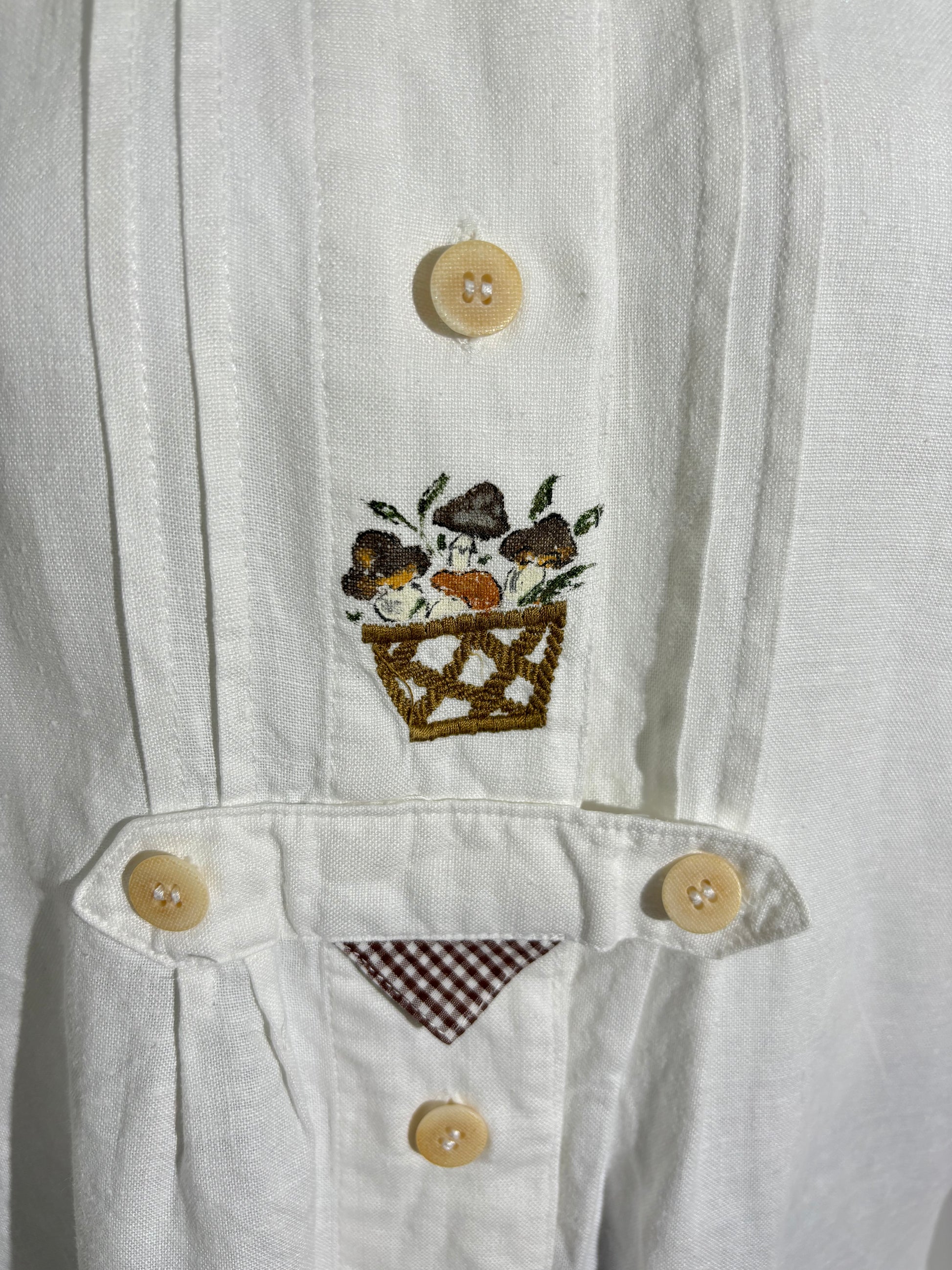 Harvest Basket 80s Rustic Košulja HELM:VNTG