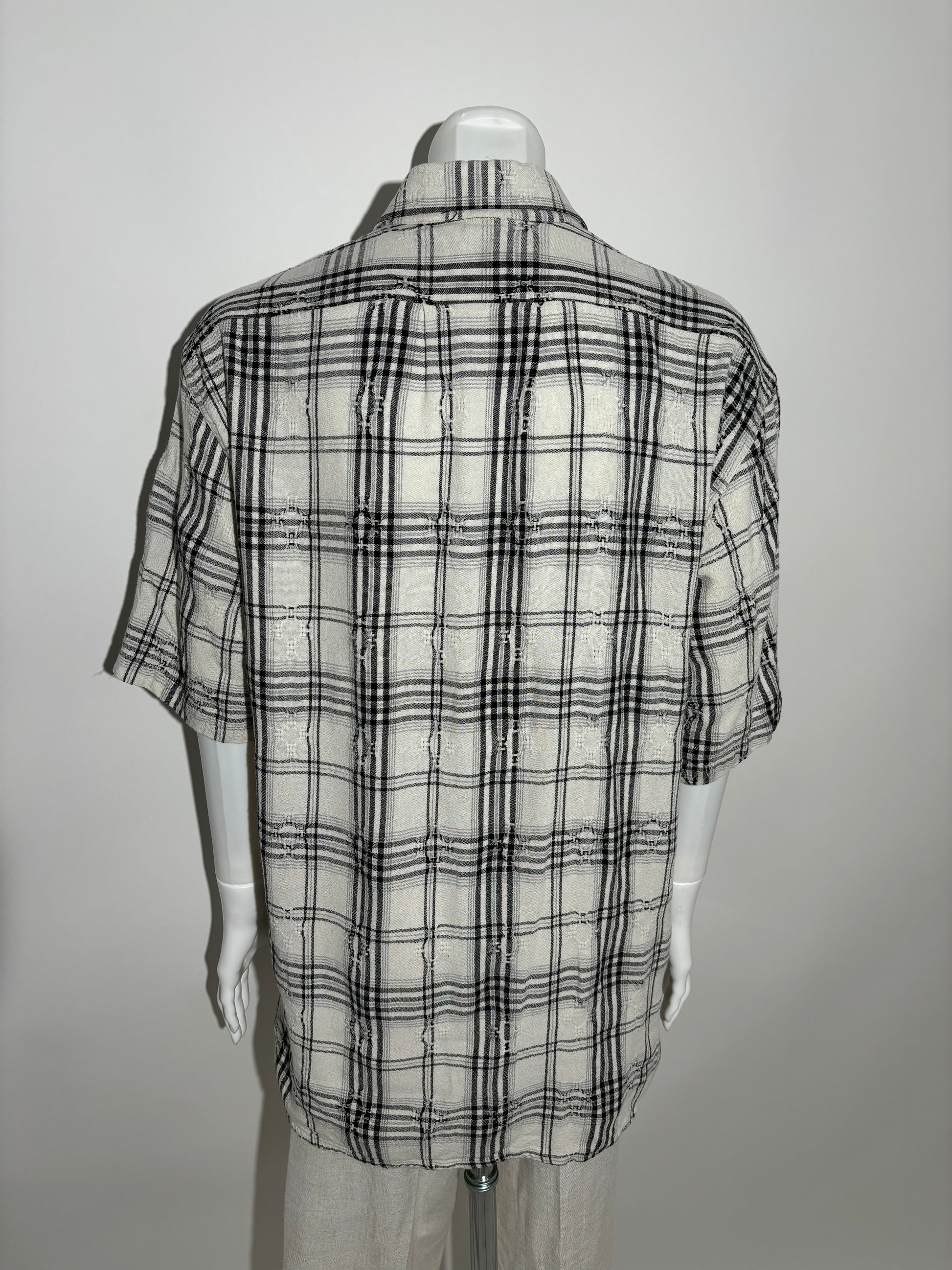 Grunge Plaid 90s Košulja HELM:VNTG