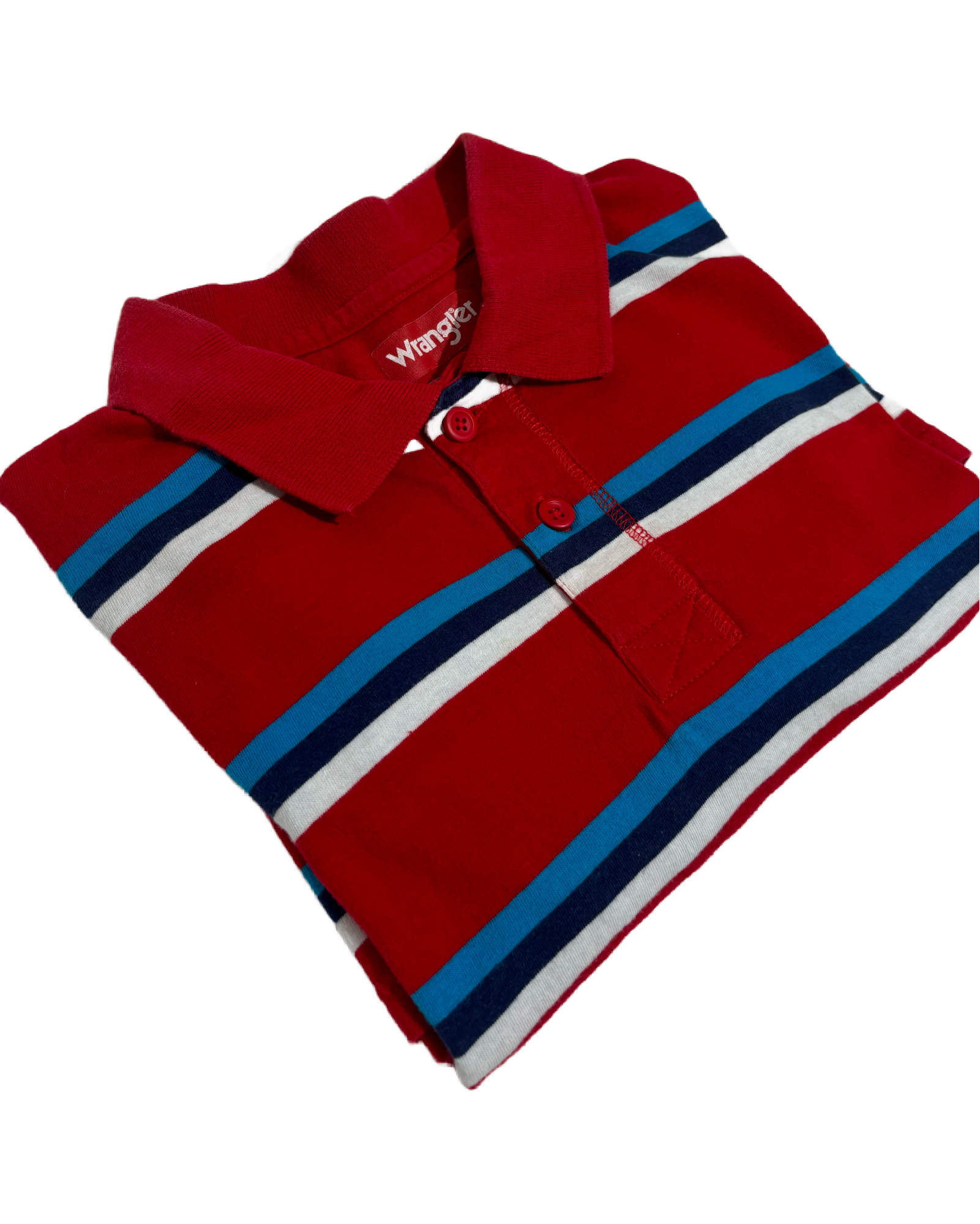 Wrangler Red Striped Polo Majica Wrangler