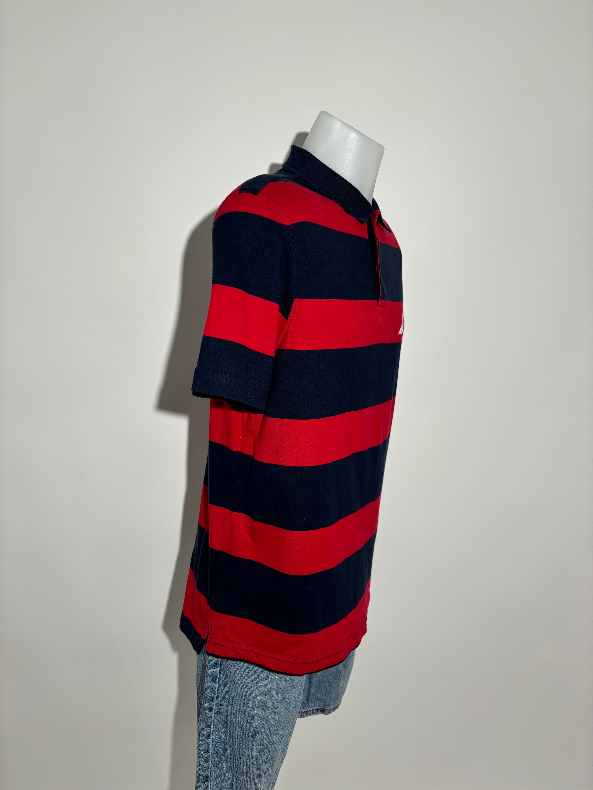 Nautica Nautical Flag Striped Polo Majica Nautica
