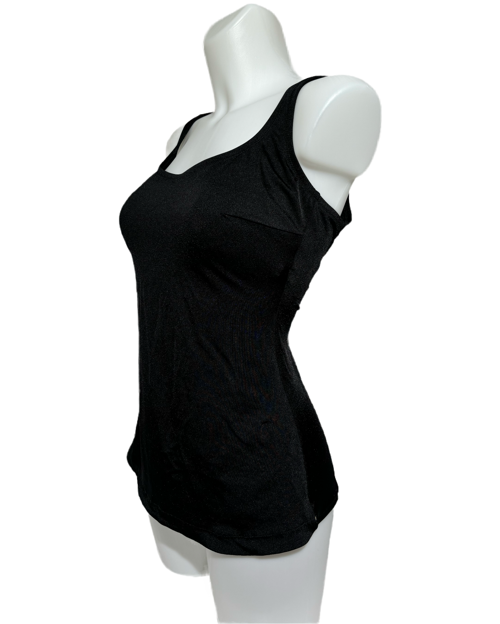 Elegant Noir 80s Minimalist Jednodelni Kupaći HELM:VNTG