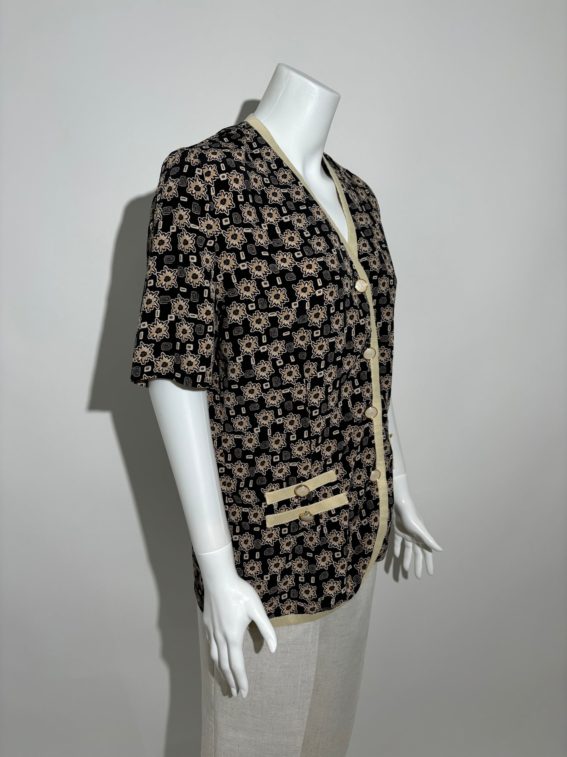 Vintage Charm 70s Bluza HELM:VNTG