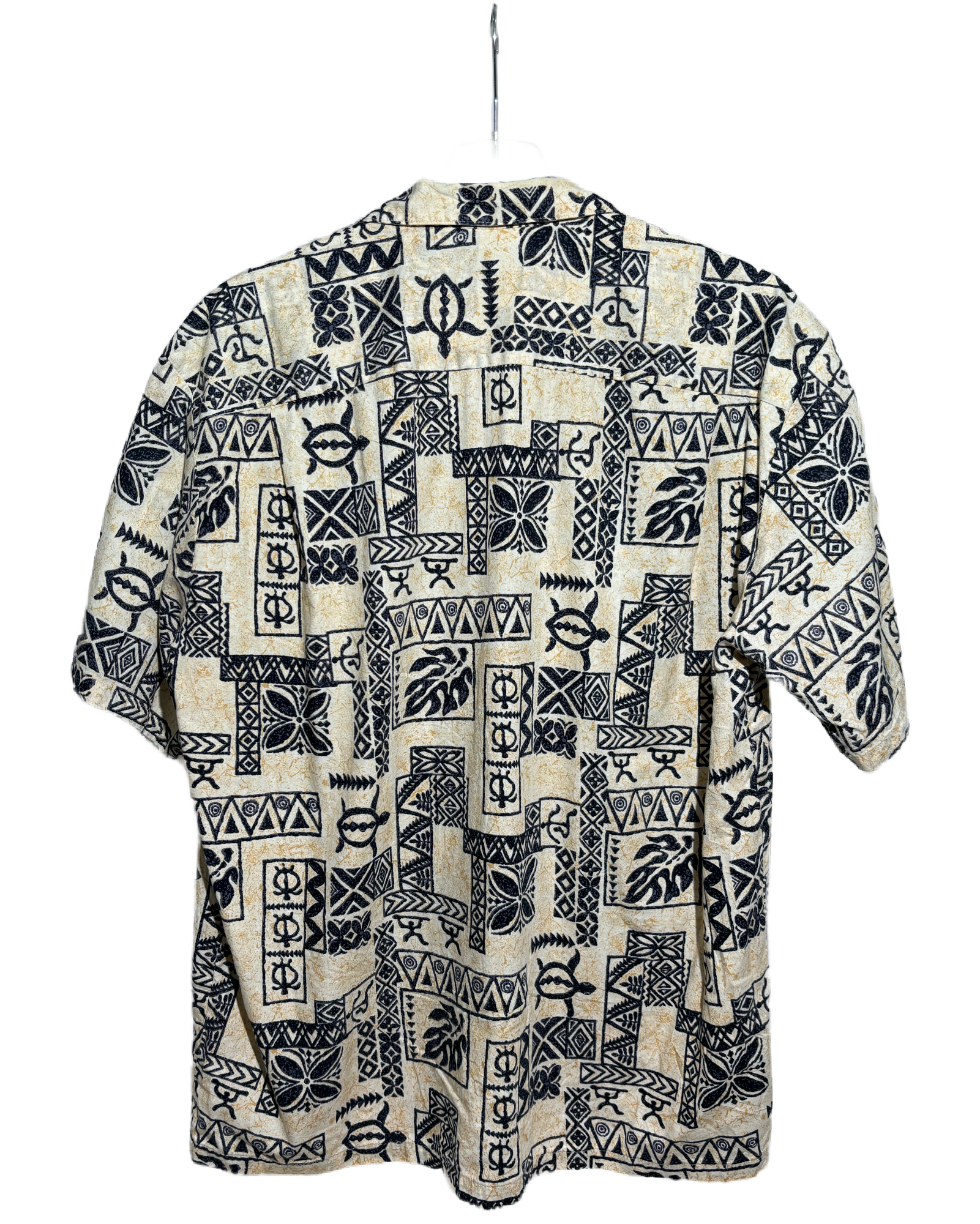 Turtle Beach 80s Pattern Hawaiian Košulja HELM:VNTG