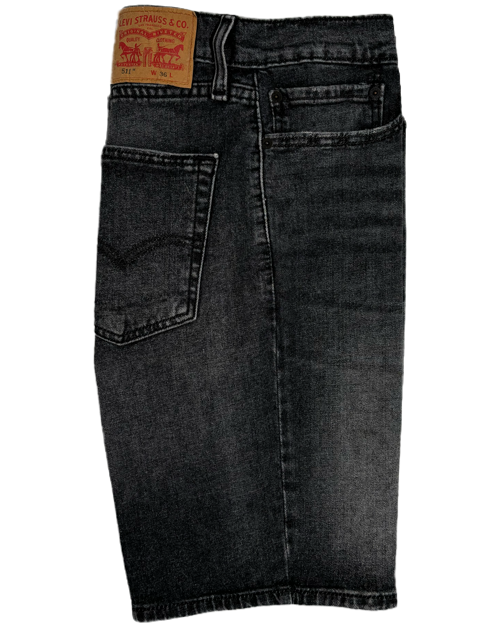 Levi's Black Steed Classic Bermude HELM:VNTG