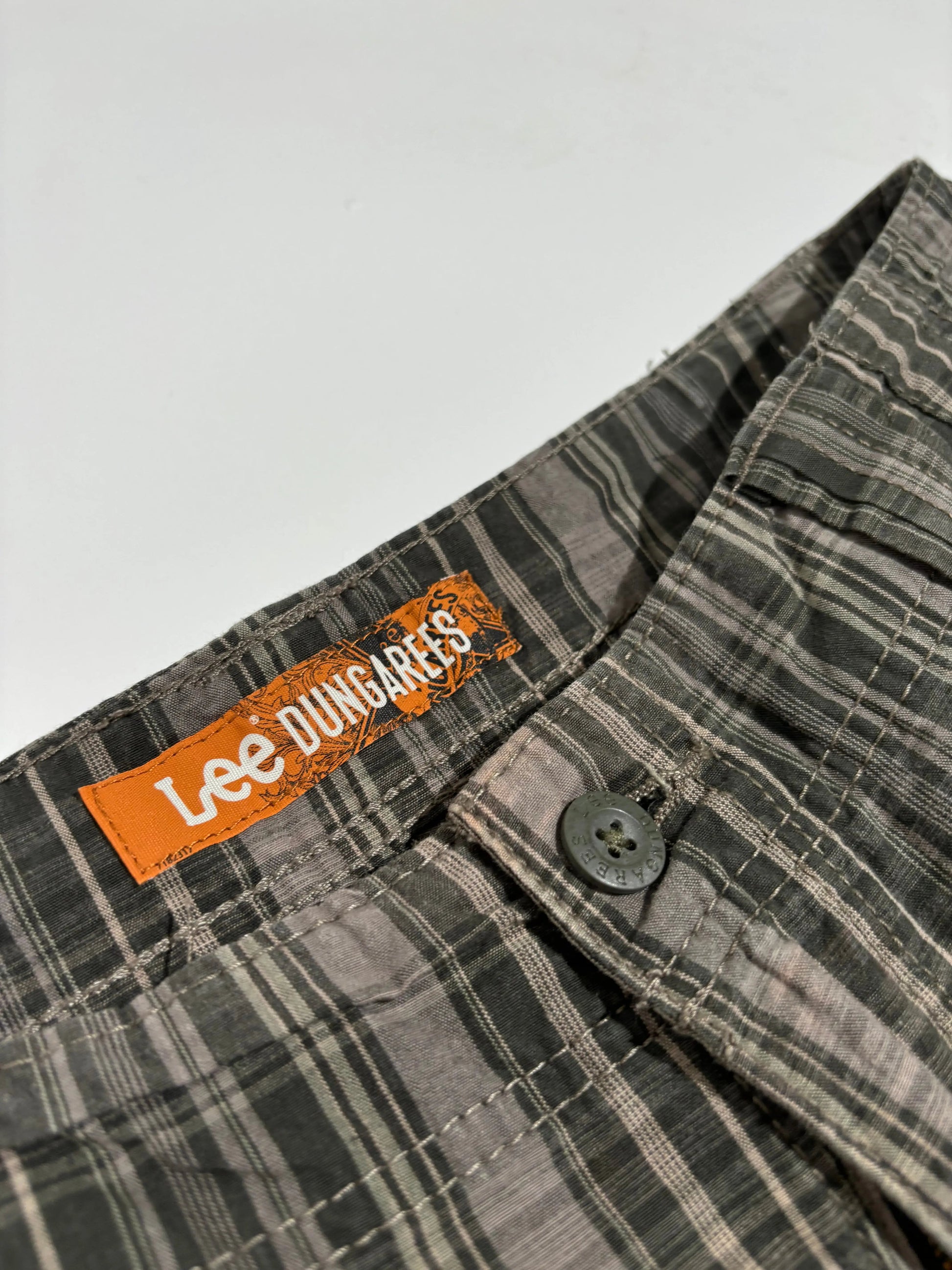 Lee Dungarees Jungle Checkered Bermude Lee