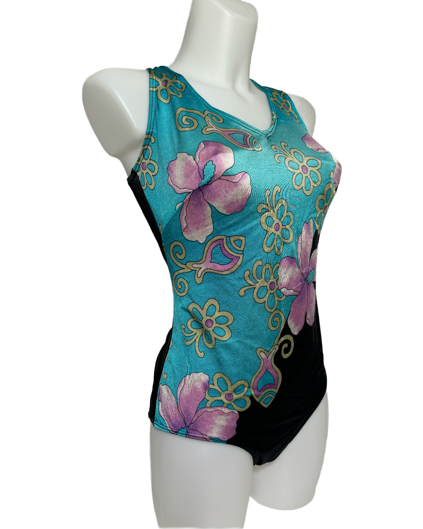 Tropical Elegance 90s Jednodelni Kupaći HELM:VNTG