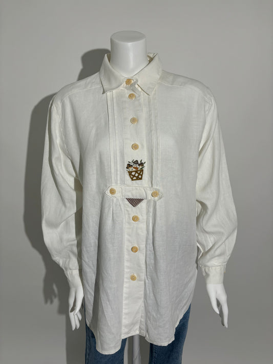 Harvest Basket 80s Rustic Košulja HELM:VNTG