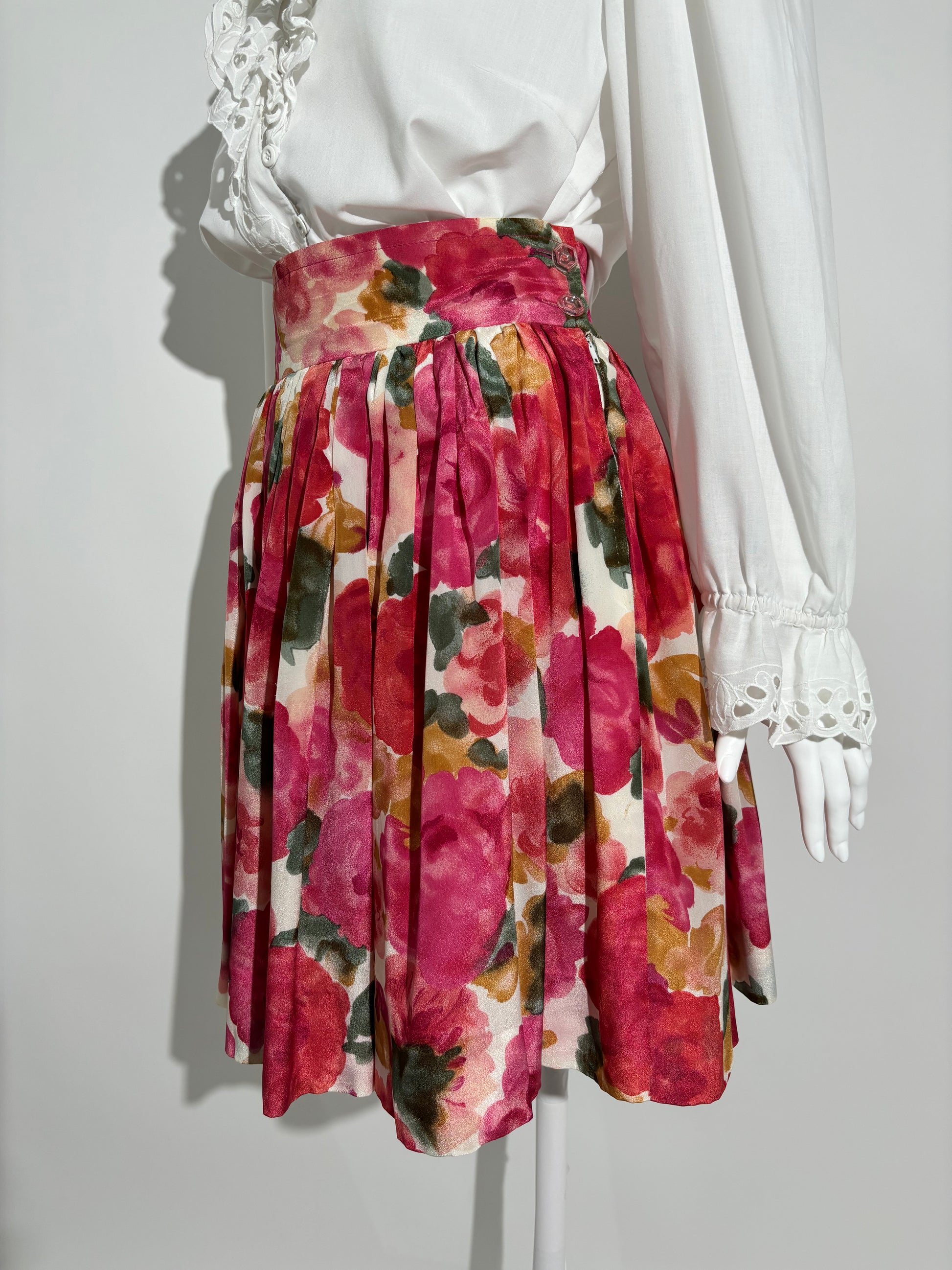 Spring Blossom 80s Suknja HELM:VNTG