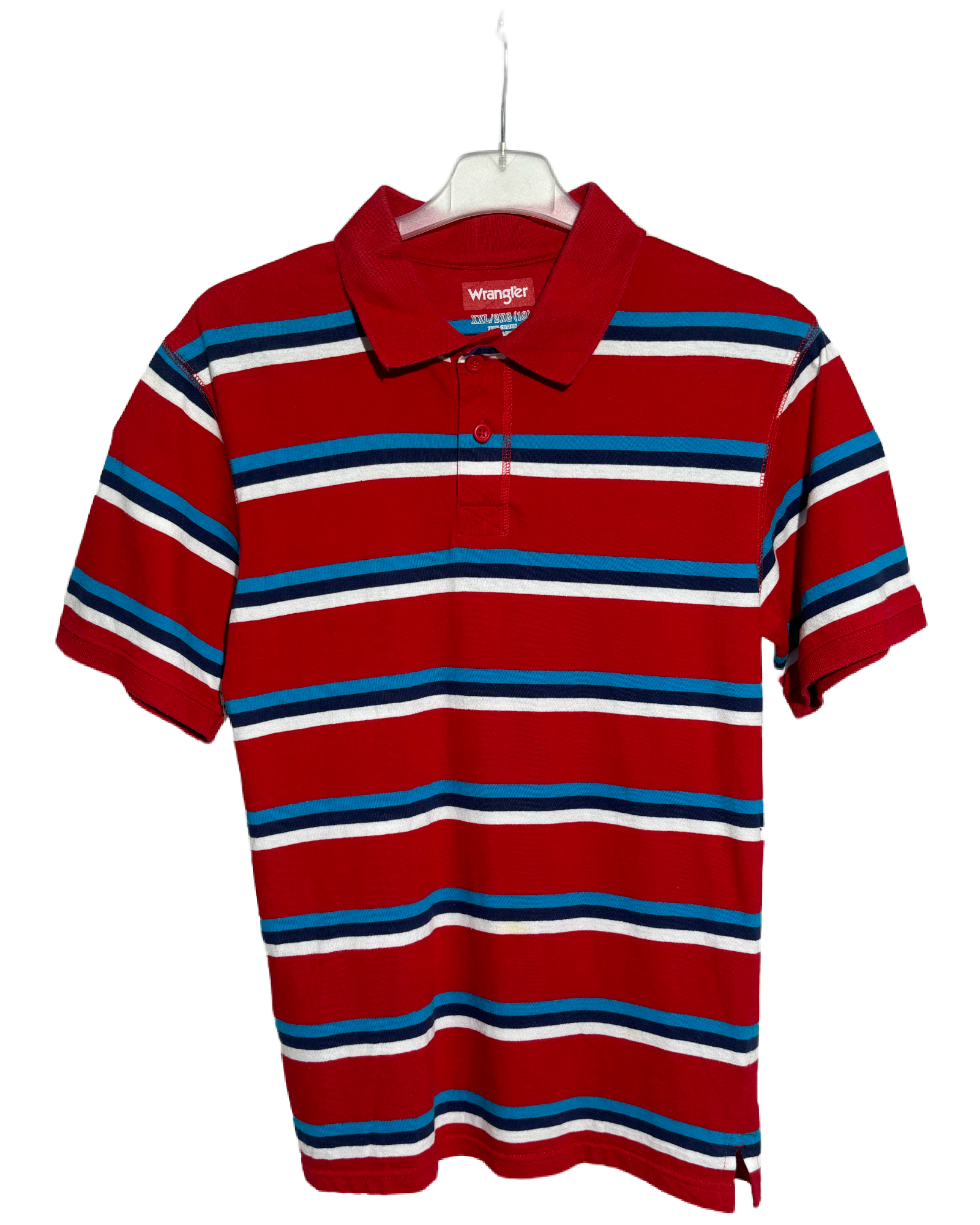 Wrangler Red Striped Polo Majica Wrangler