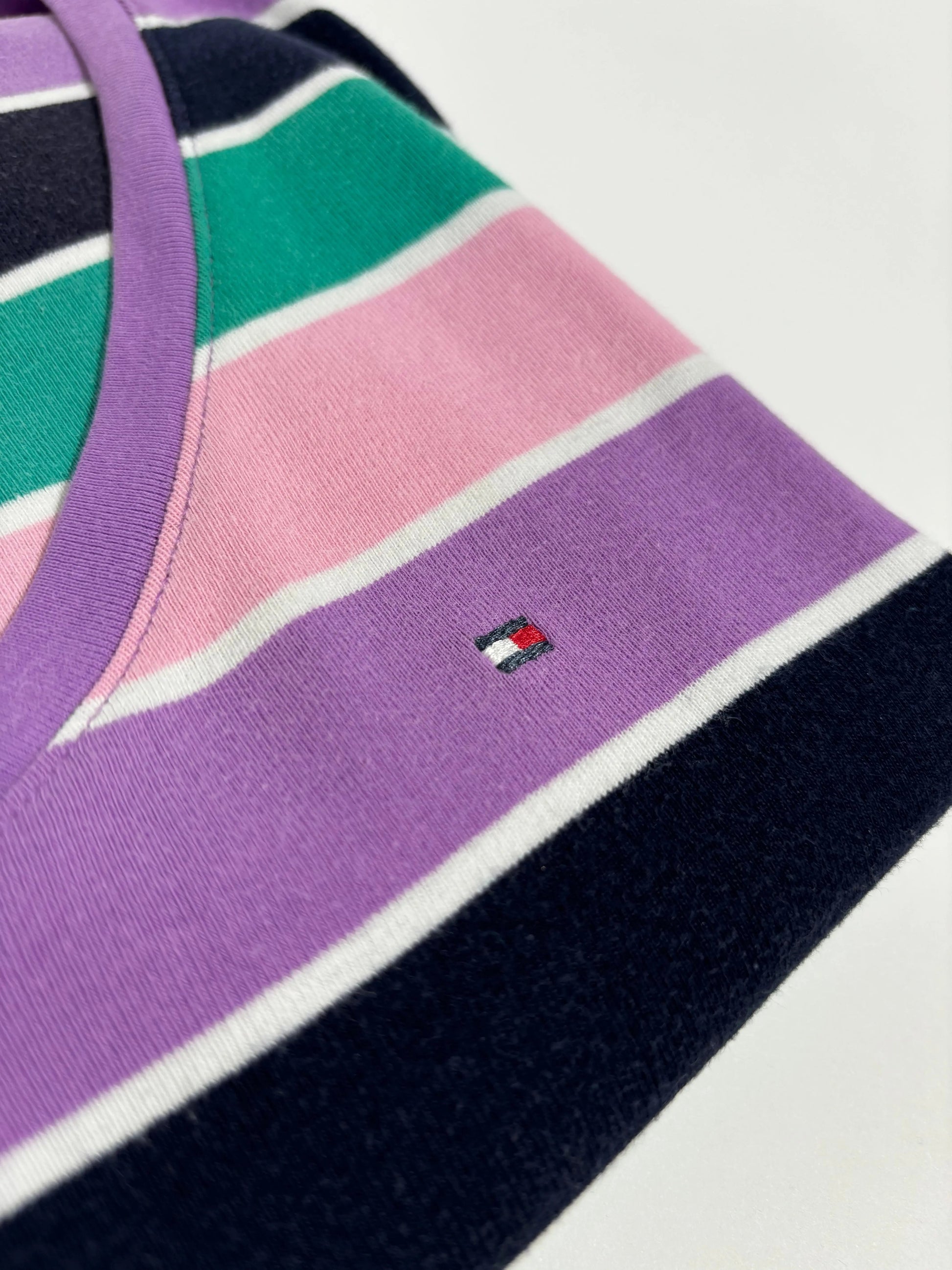 Tommy Hilfiger Violet Striped Majica Tommy Hilfiger