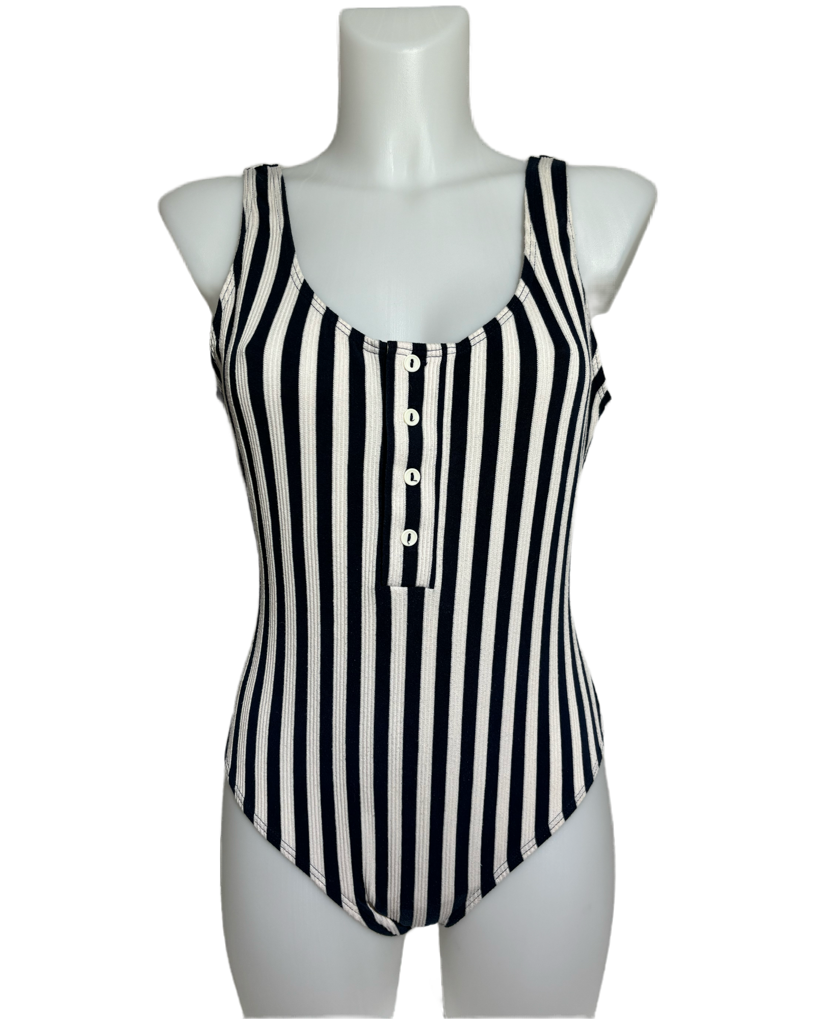 Nautical Stripe 90s Jednodelni Kupaći HELM:VNTG