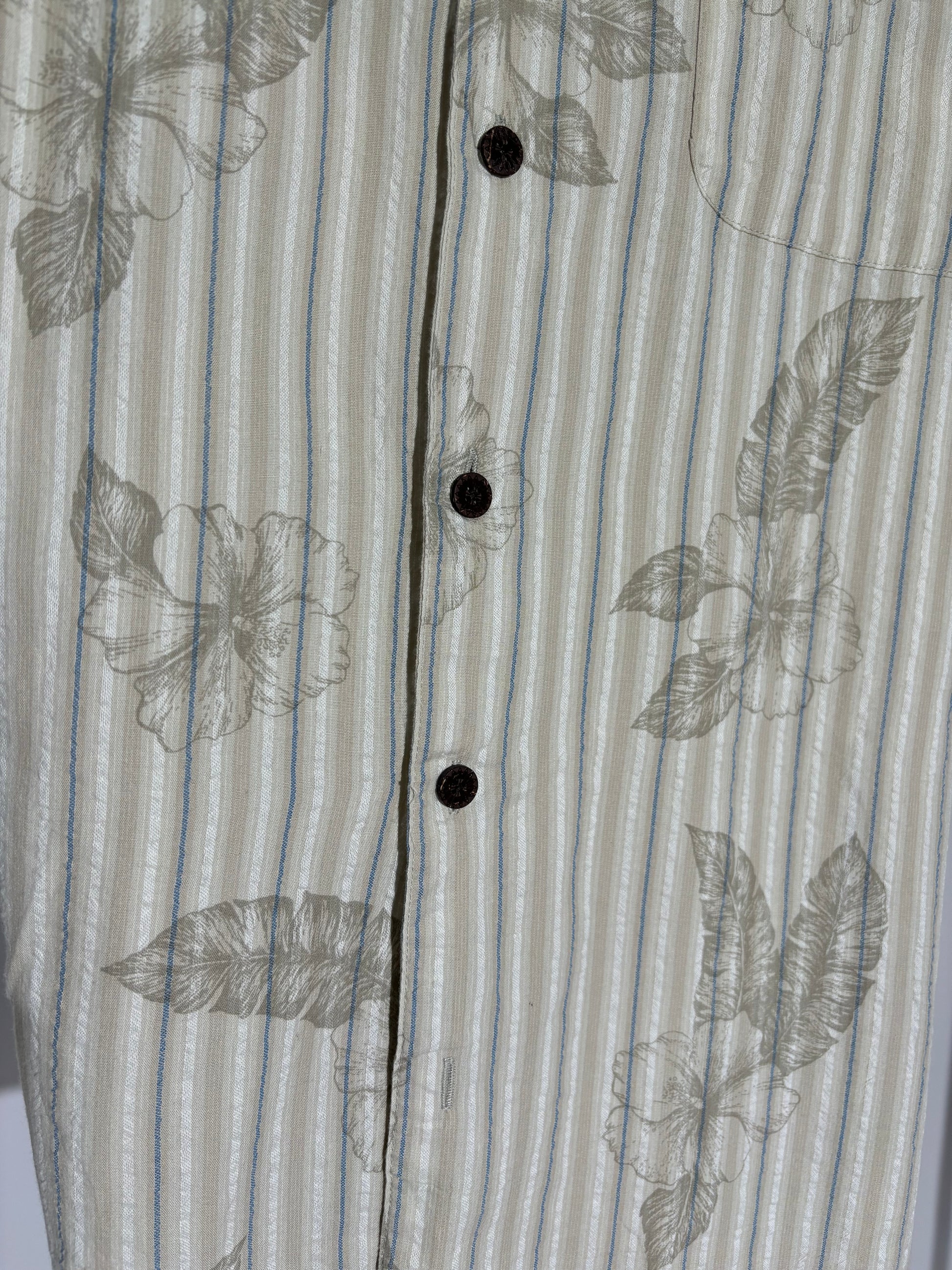 Tropical Sands 80s Striped Hawaiian Košulja