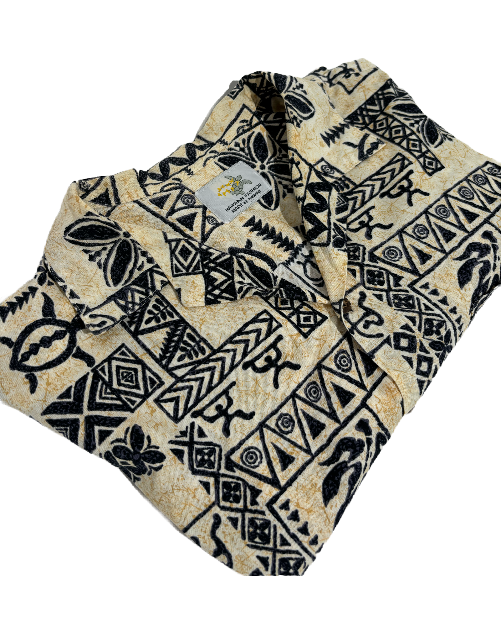 Turtle Beach 80s Pattern Hawaiian Košulja HELM:VNTG