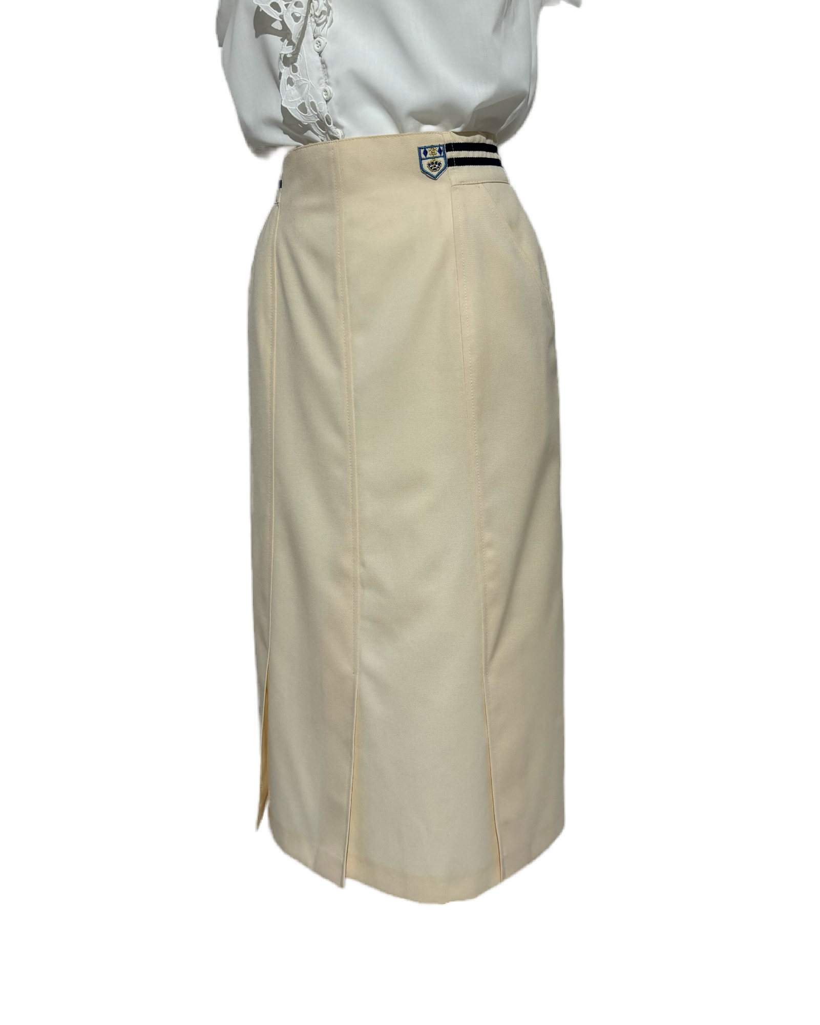 Spring Blossom 80s Floral Suknja HELM:VNTG