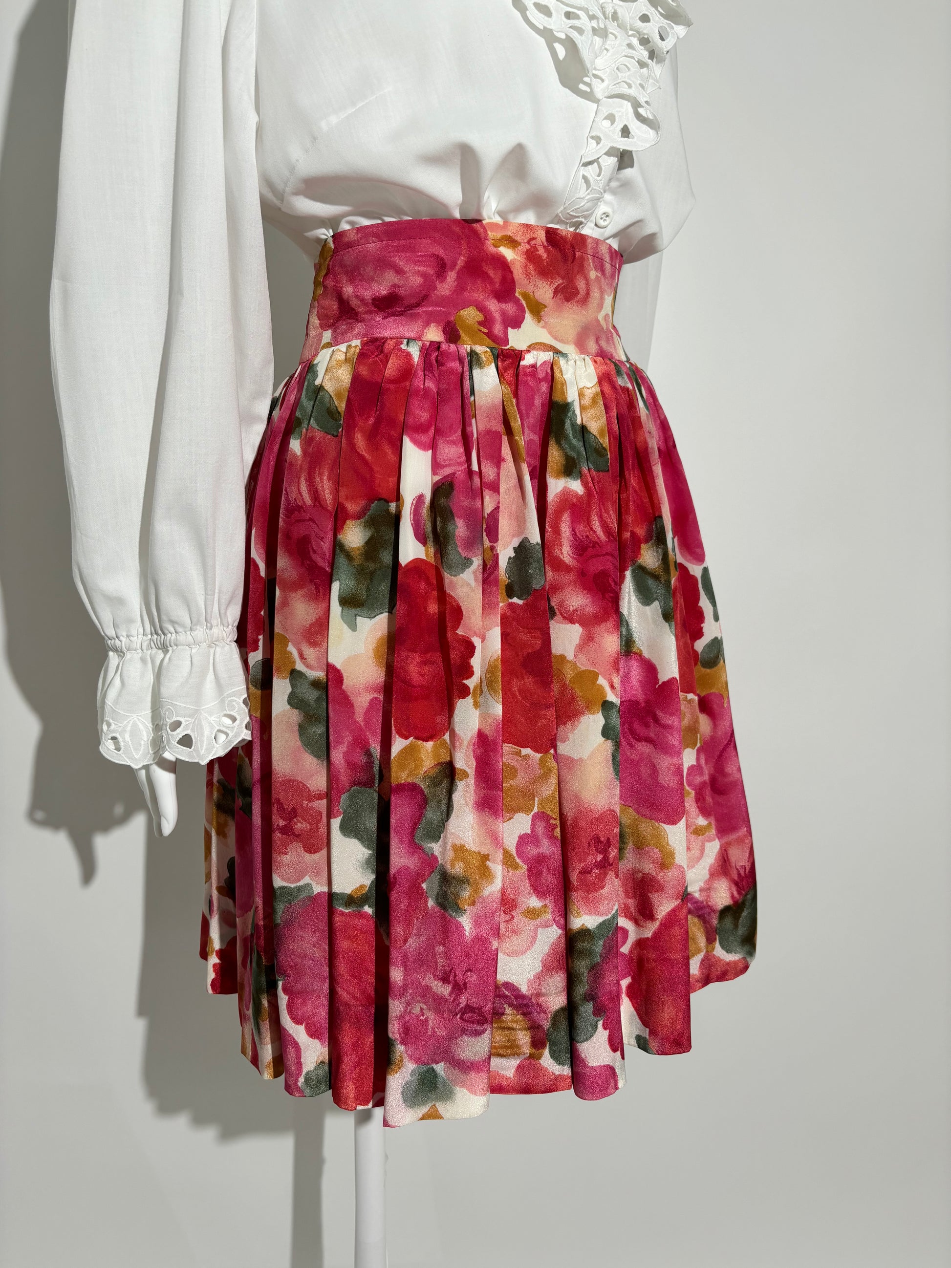 Spring Blossom 80s Suknja HELM:VNTG