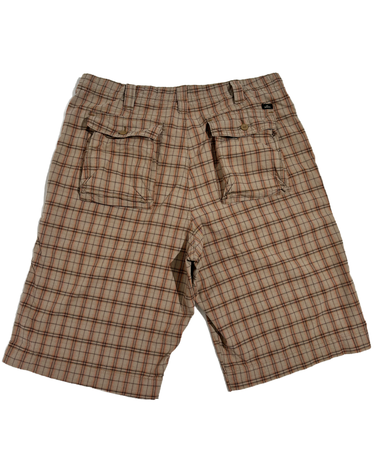 Lee Two Stars Checkered Bermude
