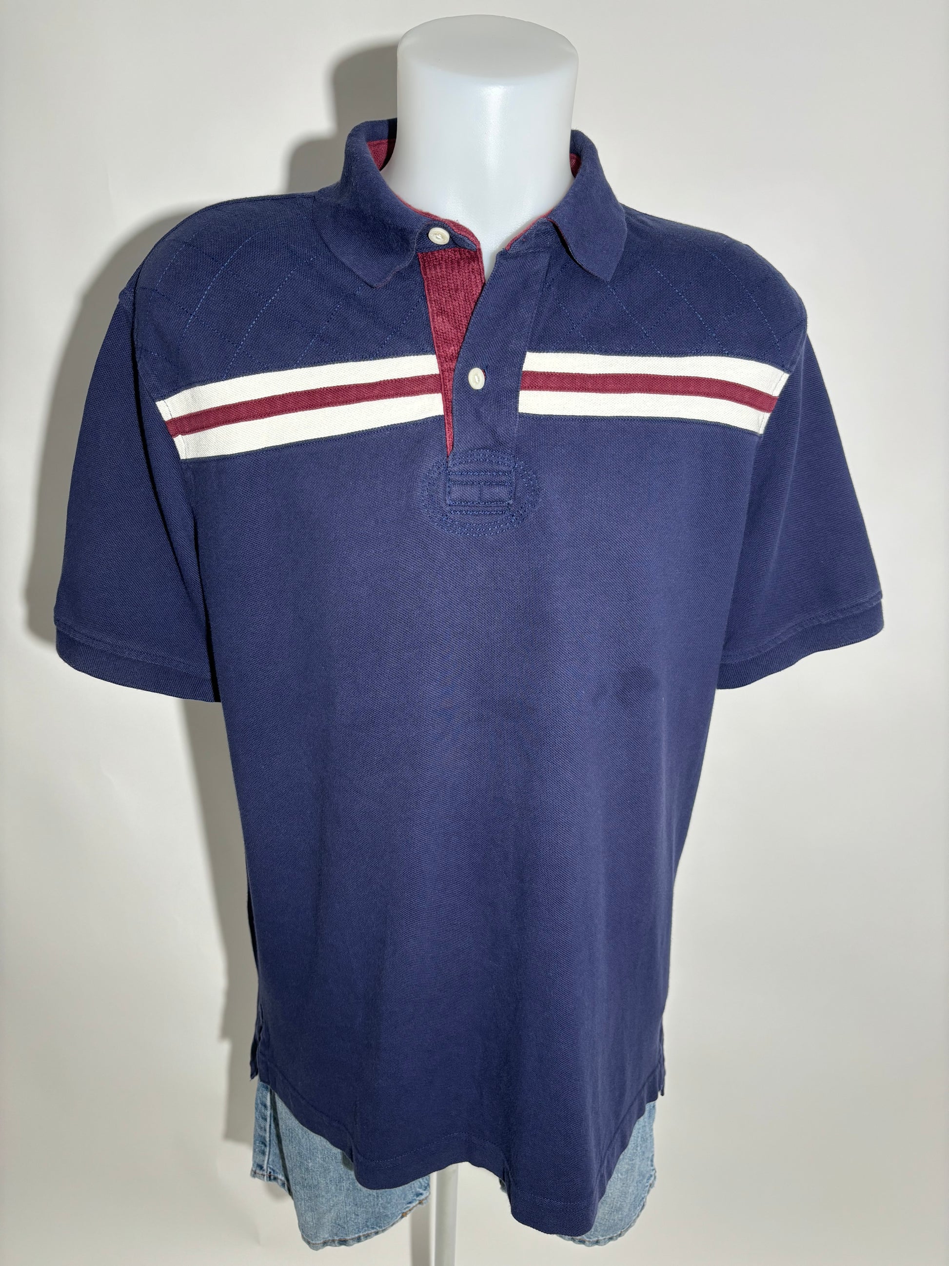 Tommy Hilfiger Vintage Stripe Polo Majica Tommy Hilfiger