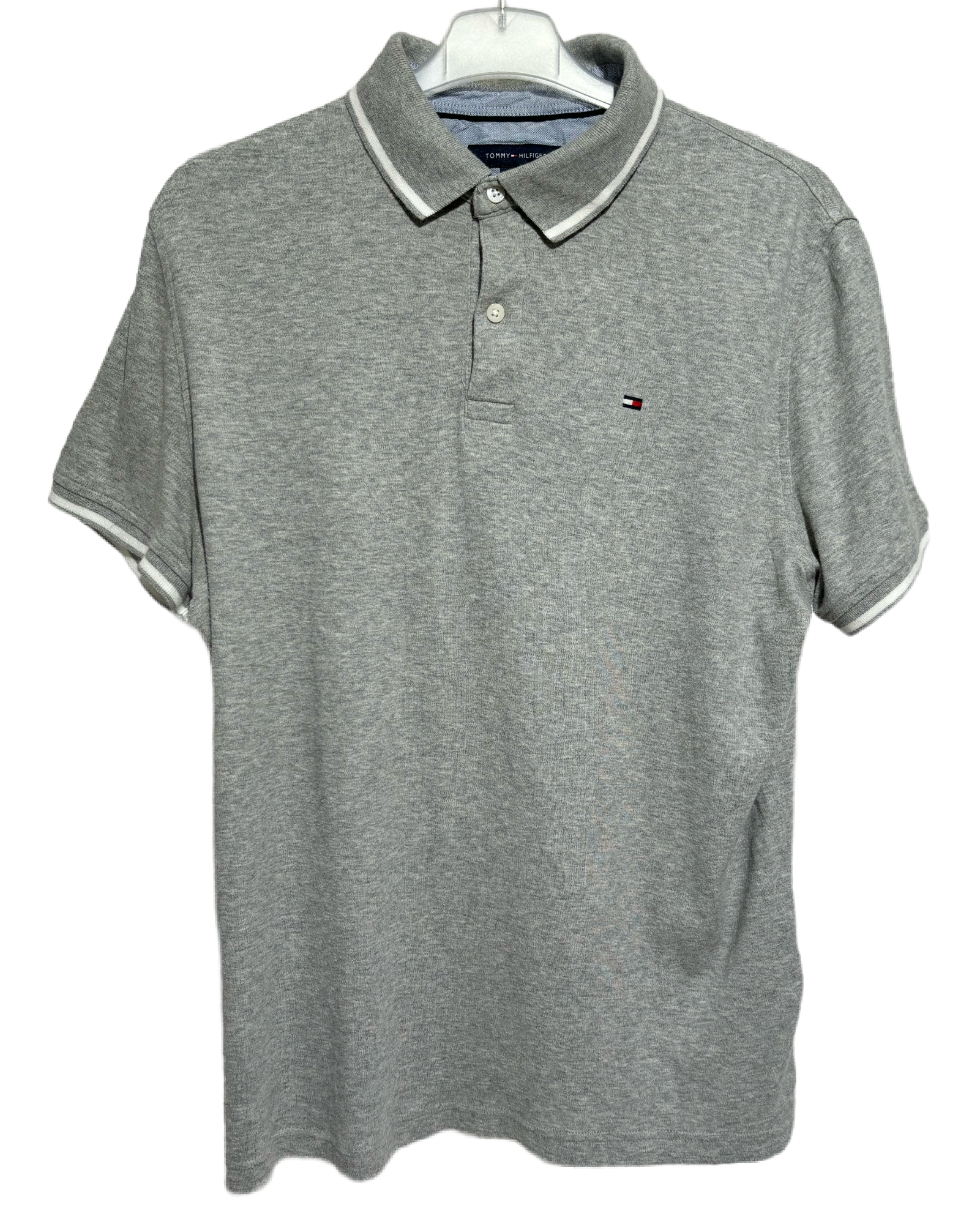 Tommy Hilfiger Grey Elegance Polo Majica Tommy Hilfiger