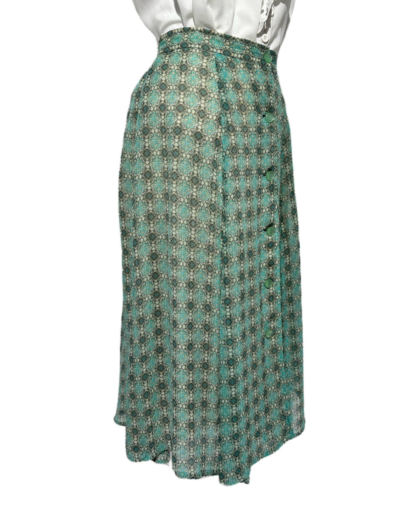 Vintage Mosaic 90s Suknja HELM:VNTG