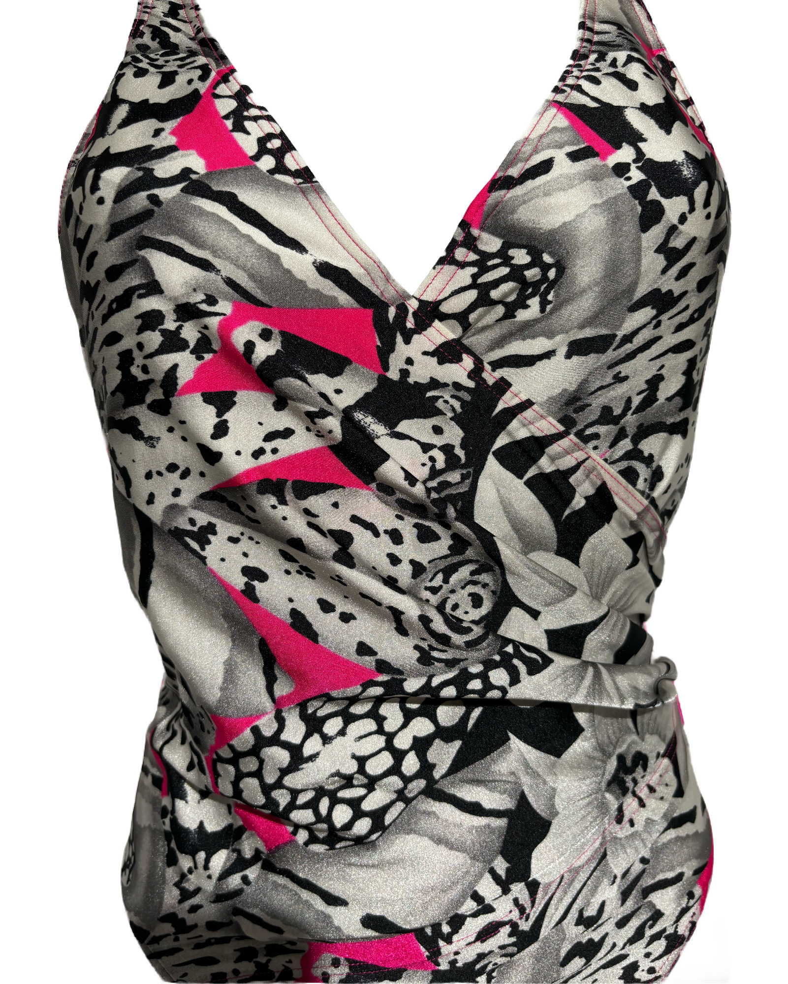 Monochrome Passion 90s Abstract Jednodelni Kupaći HELM:VNTG