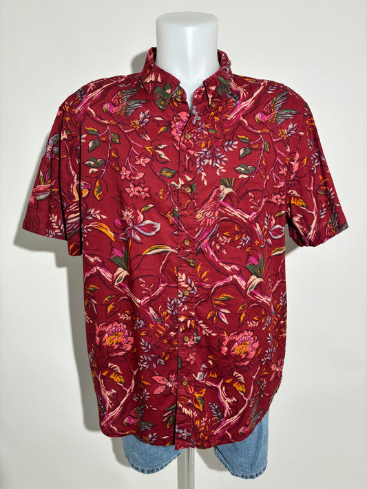 American Eagle Rustic Flora Hawaiian Košulja HELM:VNTG