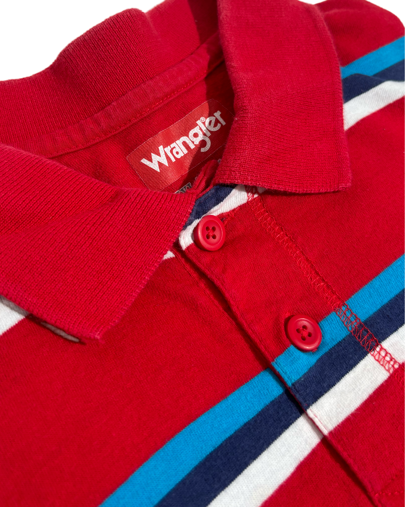 Wrangler Red Striped Polo Majica Wrangler
